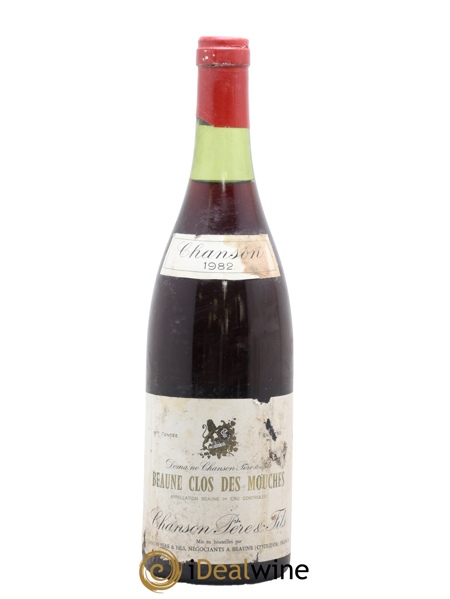 Beaune 1er Cru Clos des Mouches Chanson (Domaine) 1982 - Lot de 1 bouteille - 0