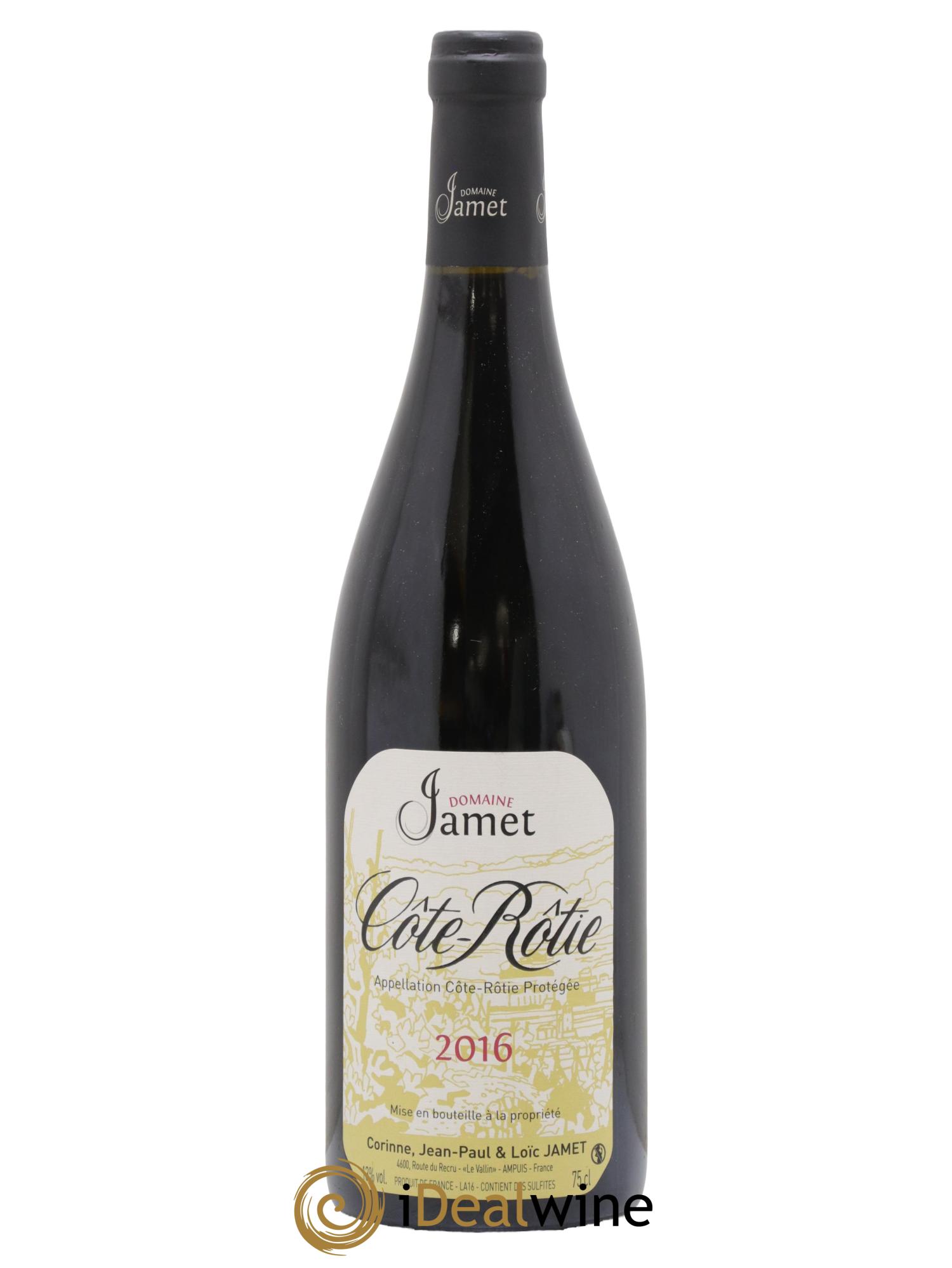 Côte-Rôtie Jamet (Domaine) 2016 - Posten von 1 Flasche - 0