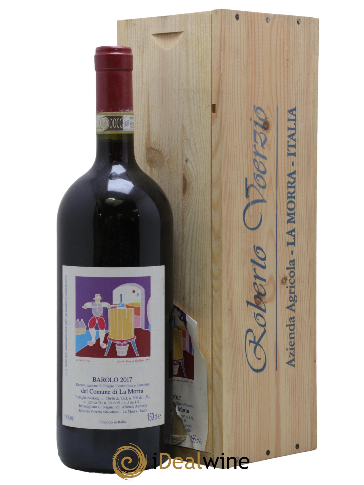 Barolo DOCG del Comune di la Morra Roberto Voerzio 2017 - Posten von 1 Magnum - 0