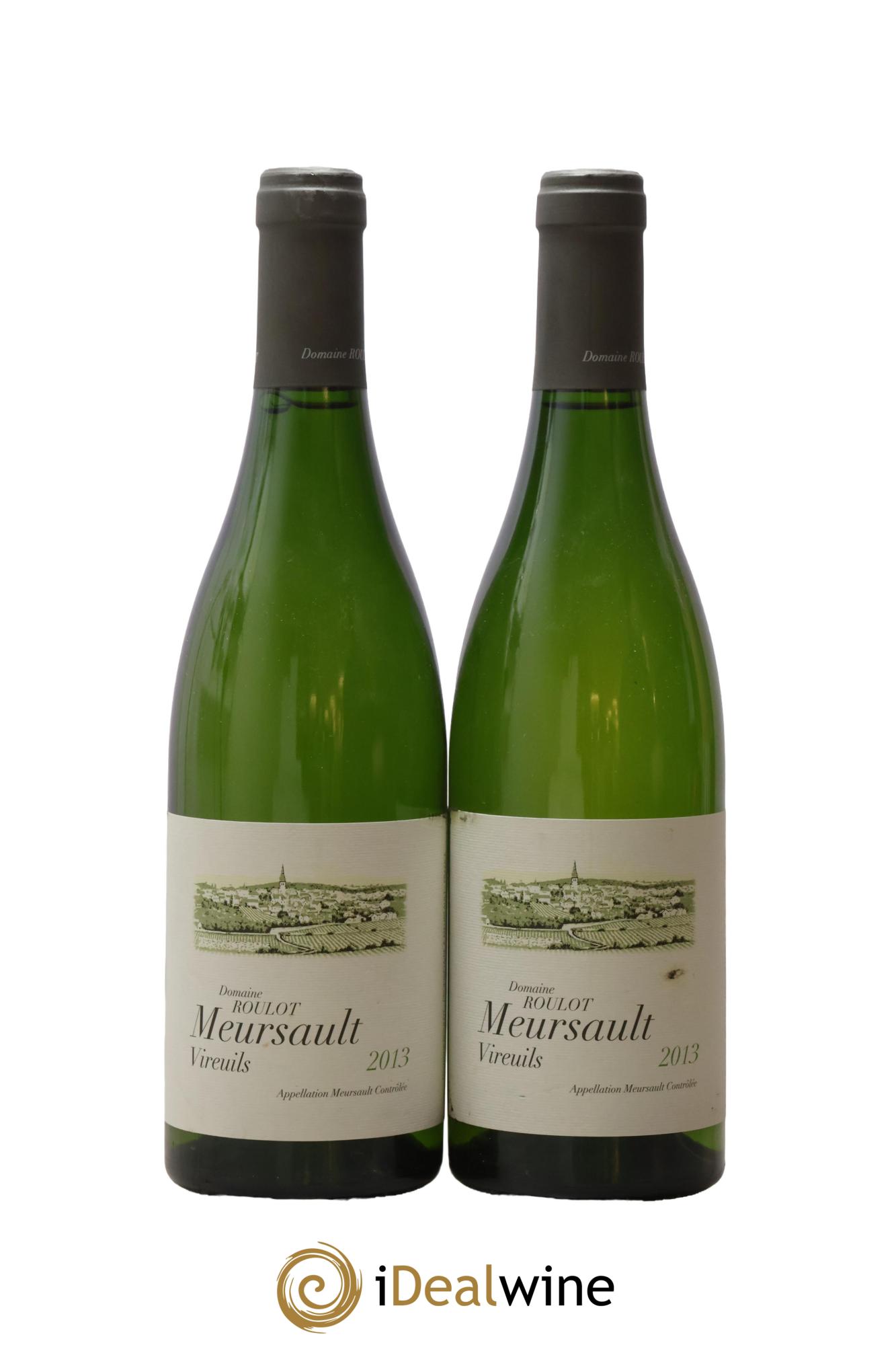Meursault Les Vireuils Roulot (Domaine) 2013 - Lot de 2 bouteilles - 0