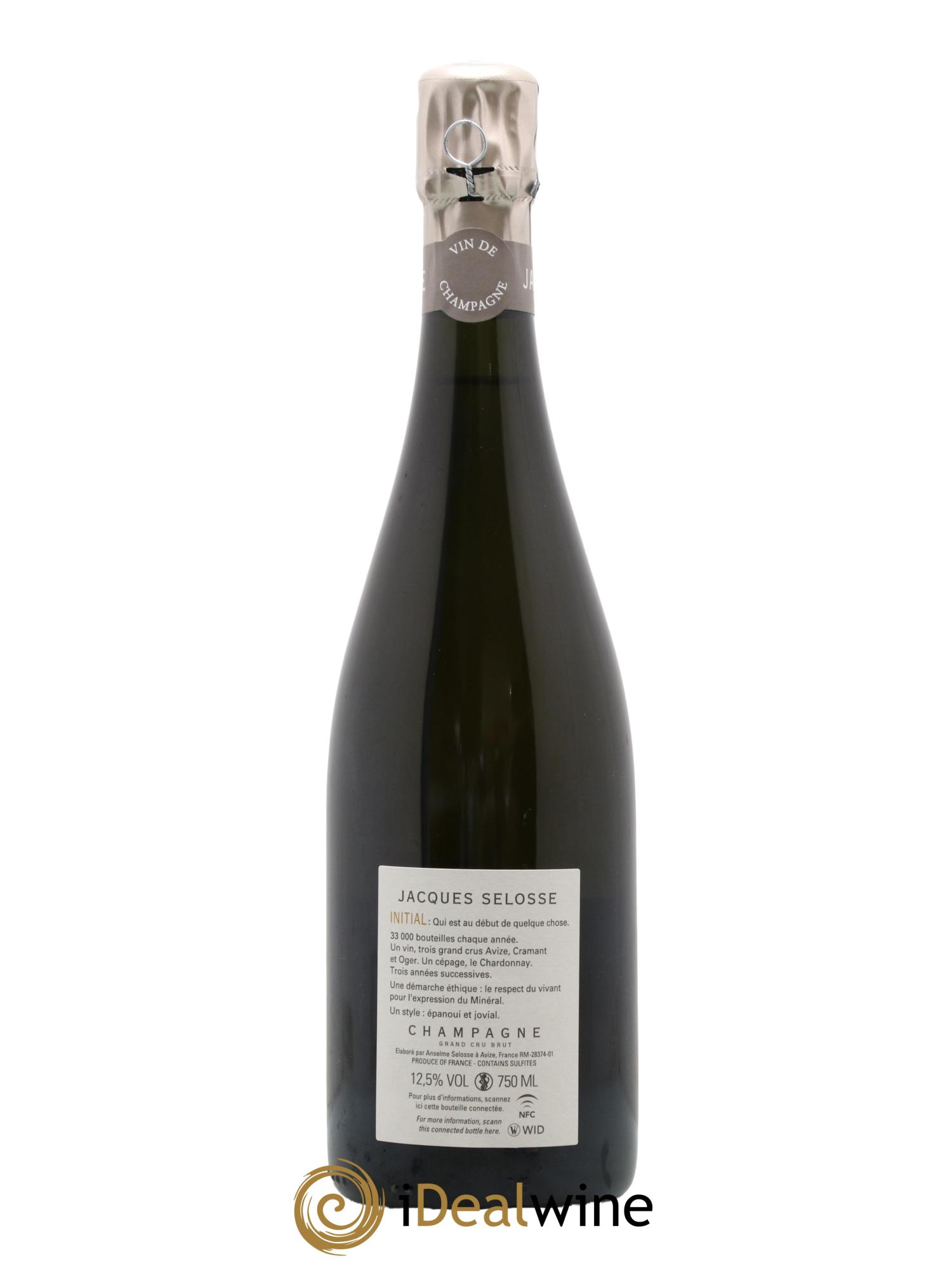 Initial Brut Jacques Selosse - Lot de 1 bouteille - 1