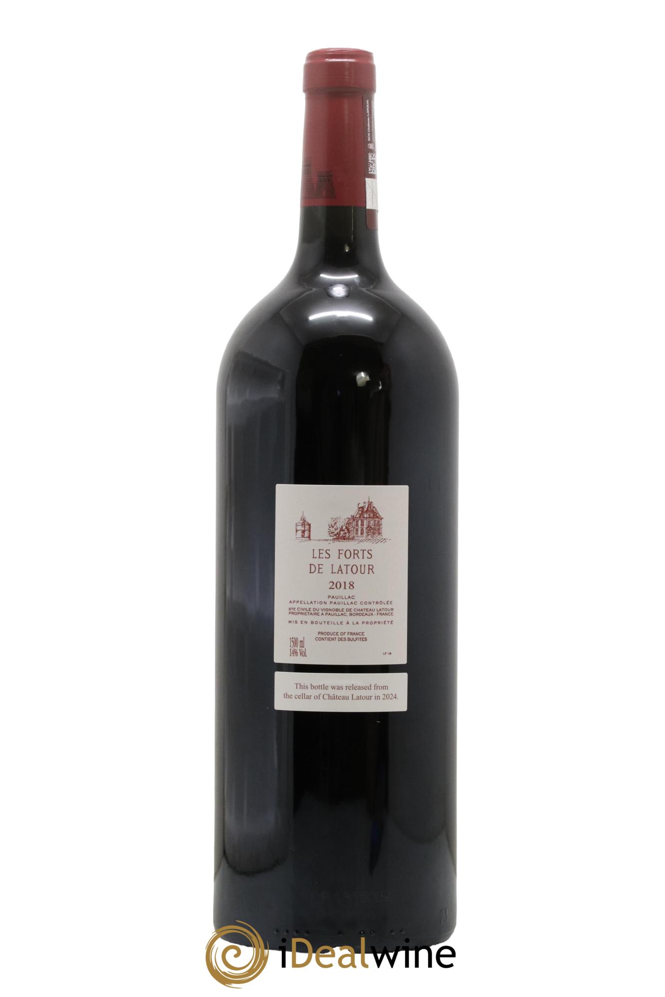 Les Forts de Latour Second Vin 2018 - Lot de 1 magnum - 1