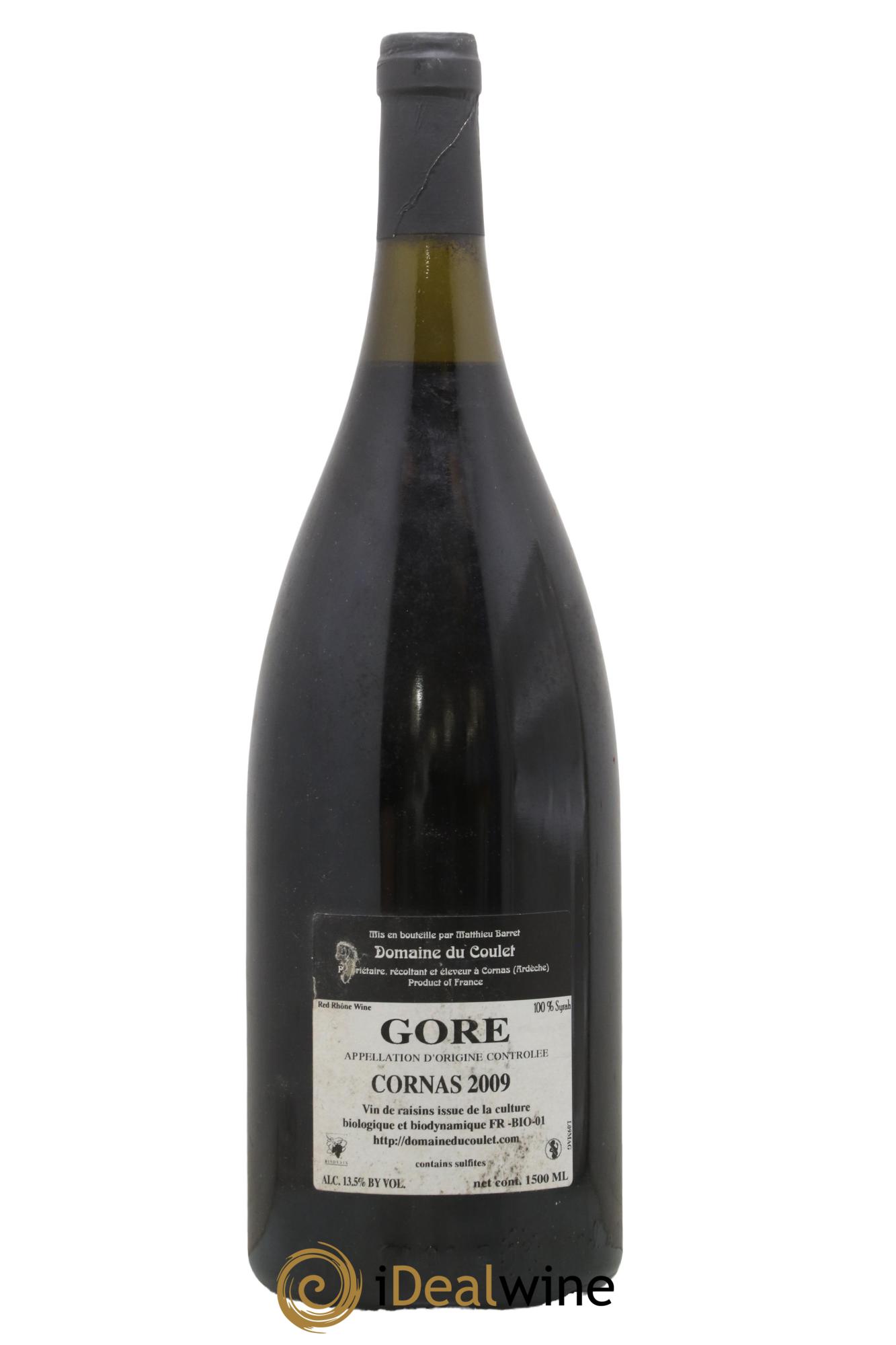 Cornas Gore Coulet (Domaine du) - Matthieu Barret 2009 - Posten von 1 Magnum - 1