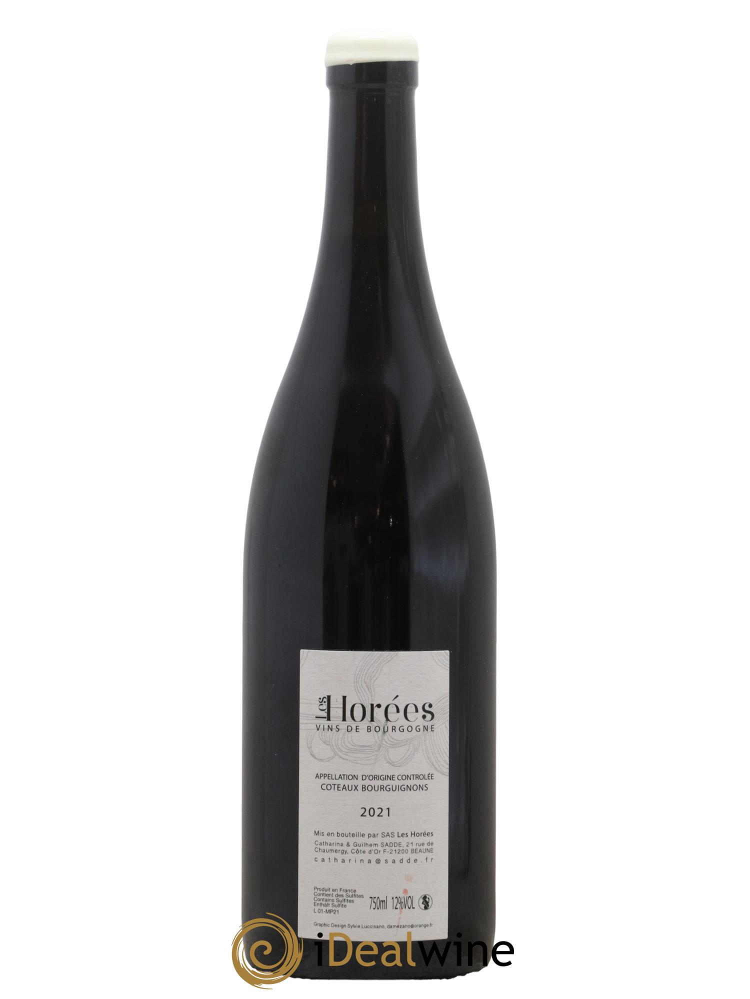 Coteaux Bourguignons Mon Poulain Les Horées 2021 - Lot de 1 bouteille - 1