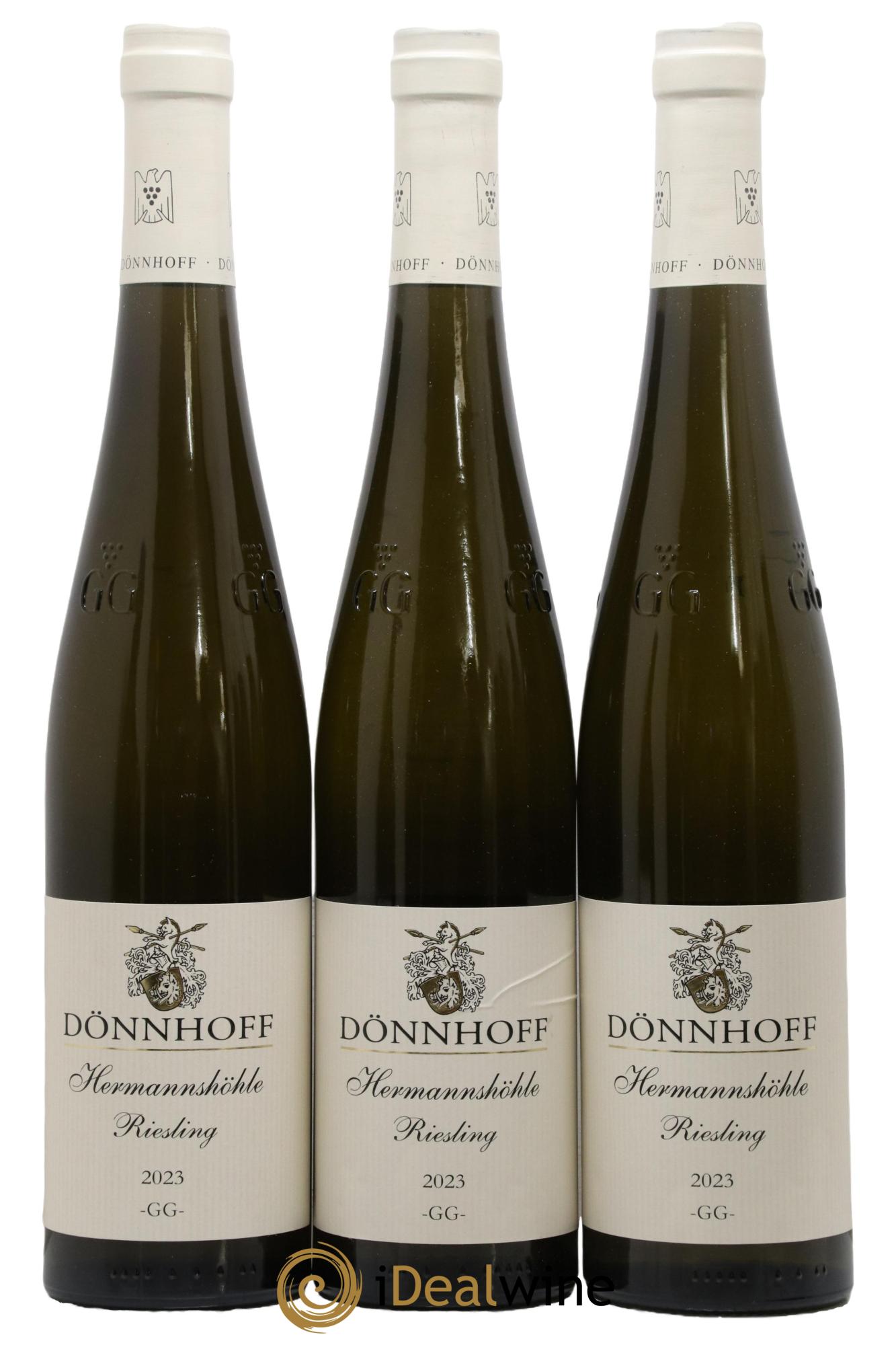 Allemagne Nahe Riesling GG Hermannshohle Donnhoff 2023 - Lotto di 3 bottiglie - 0