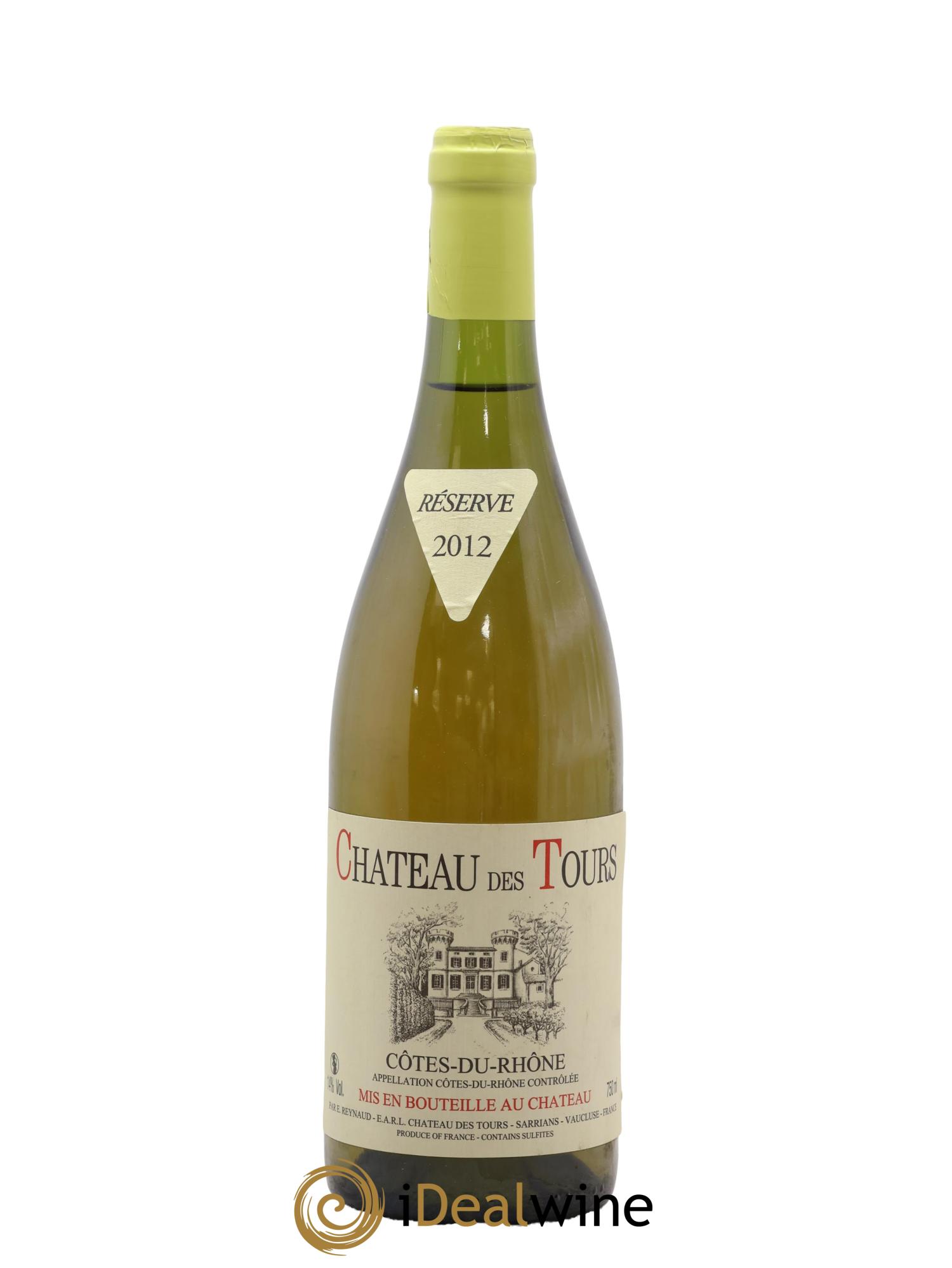 Côtes-du-Rhône Château des Tours Emmanuel Reynaud 2012 - Lot of 1 bottle - 0
