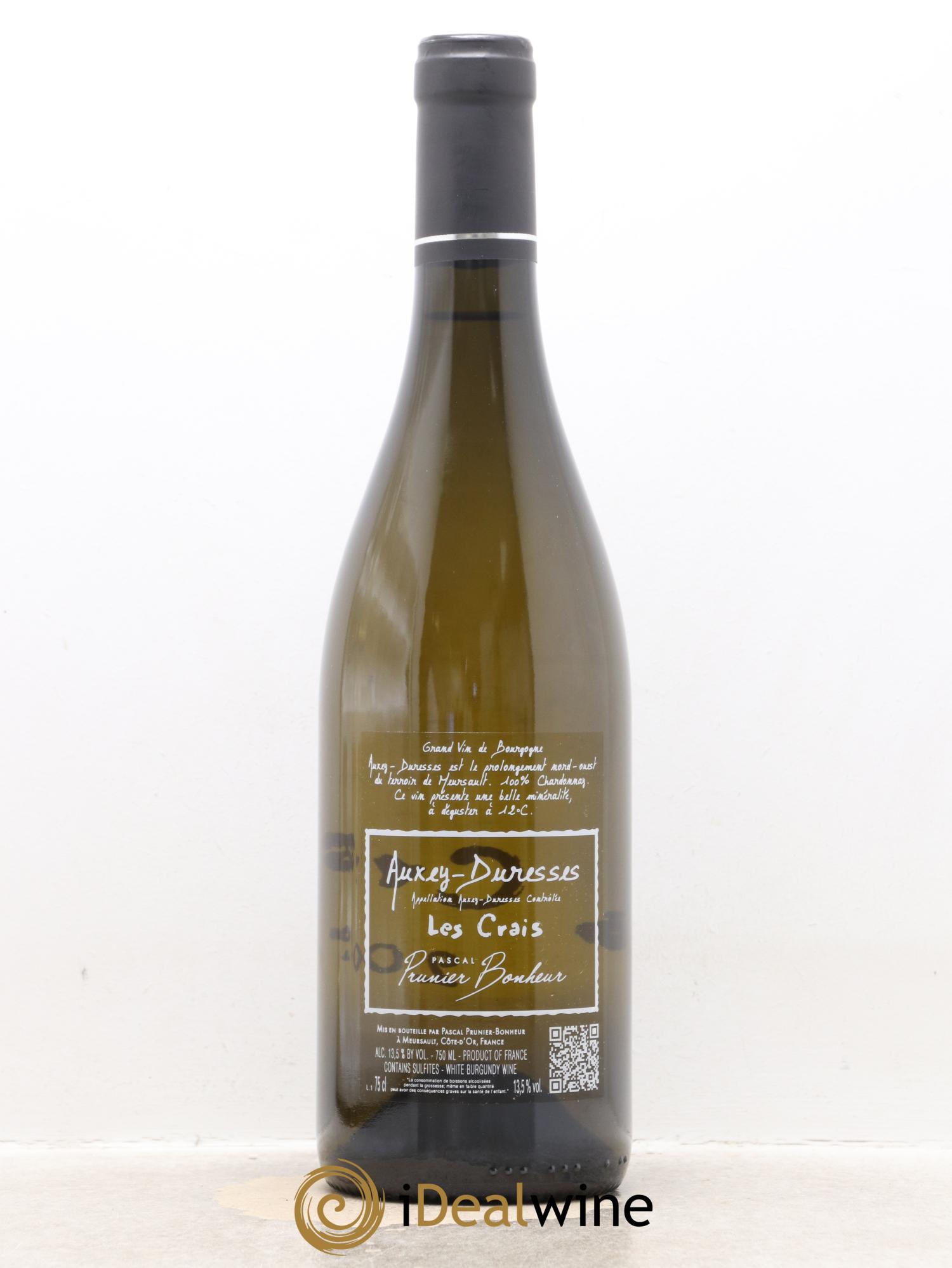 Auxey-Duresses Les Craies Pascal Prunier-Bonheur 2021 - Posten von 1 Flasche - 1
