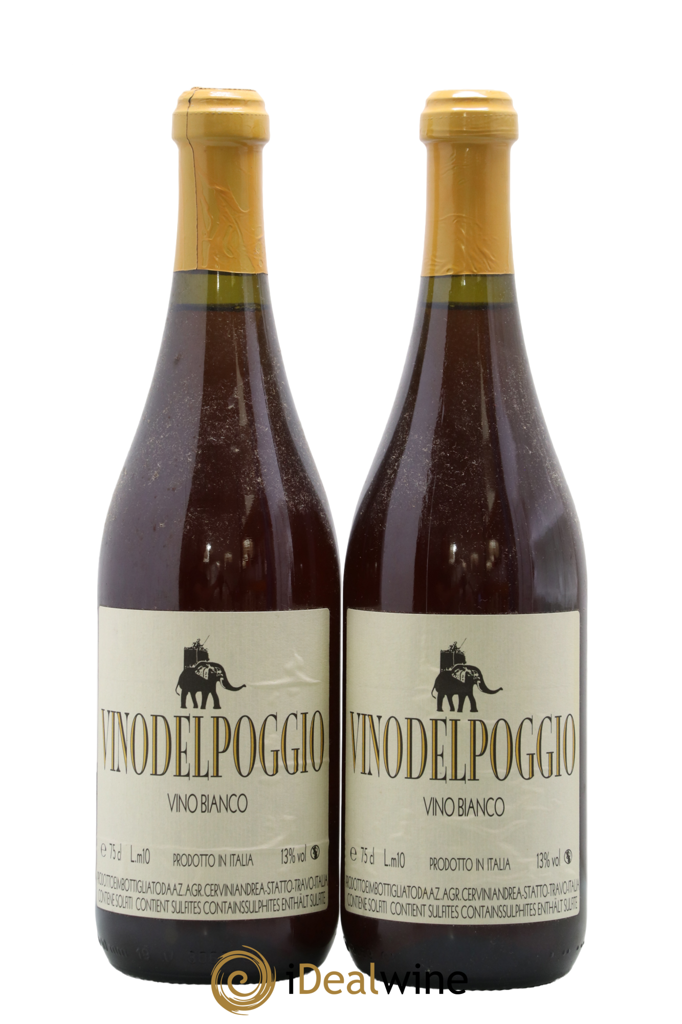 Italie Bianco Vino del Poggio Andrea Cervini 2010 - Lot of 2 bottles - 0