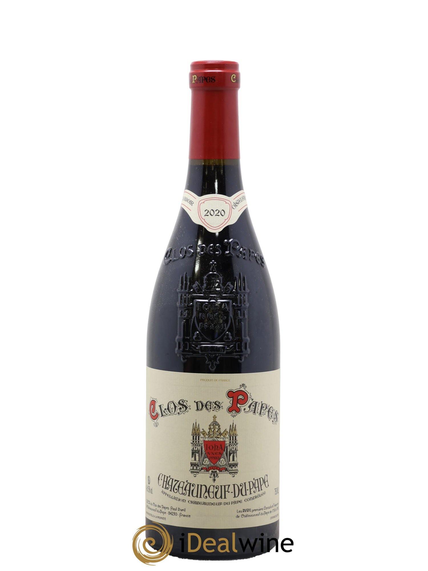Châteauneuf-du-Pape Clos des Papes - Paul Avril 2020 - Lot de 1 bouteille - 0