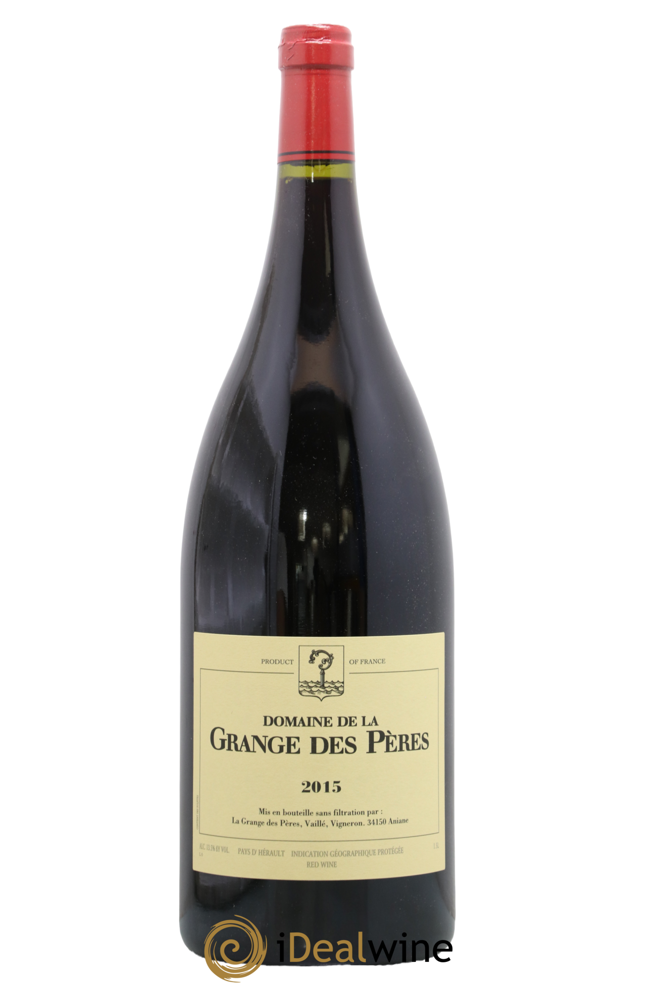 Pays d'Hérault Grange des Pères Laurent Vaillé 2015 - Lotto di 1 magnum - 0