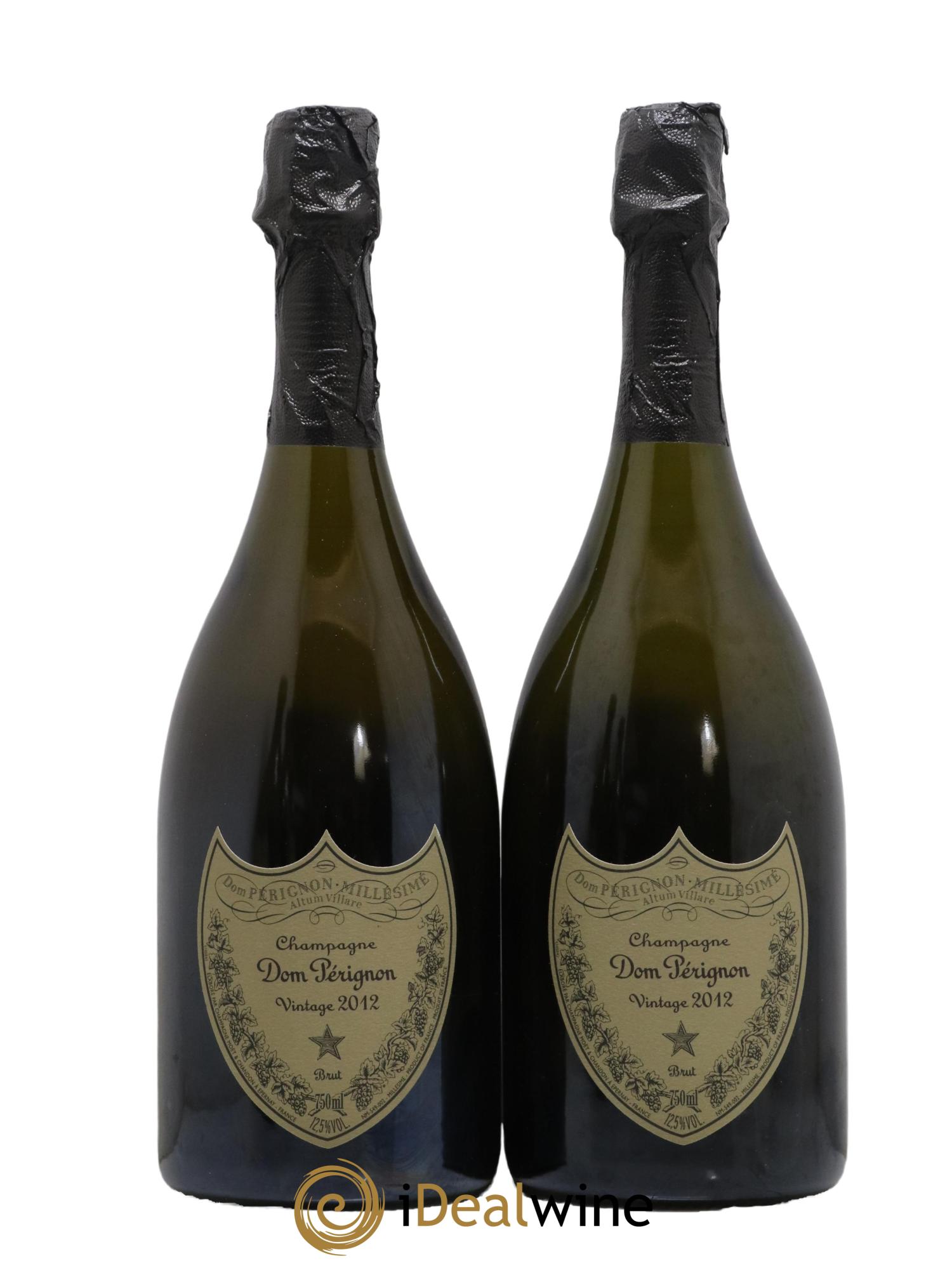 Brut Dom Pérignon 2012 - Lot de 2 bouteilles - 0