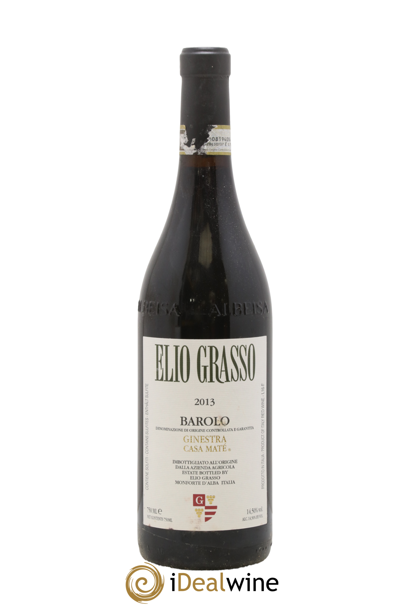 Barolo DOCG Ginestra Casa Maté Elio Grasso 2013 - Lot de 1 bouteille - 0