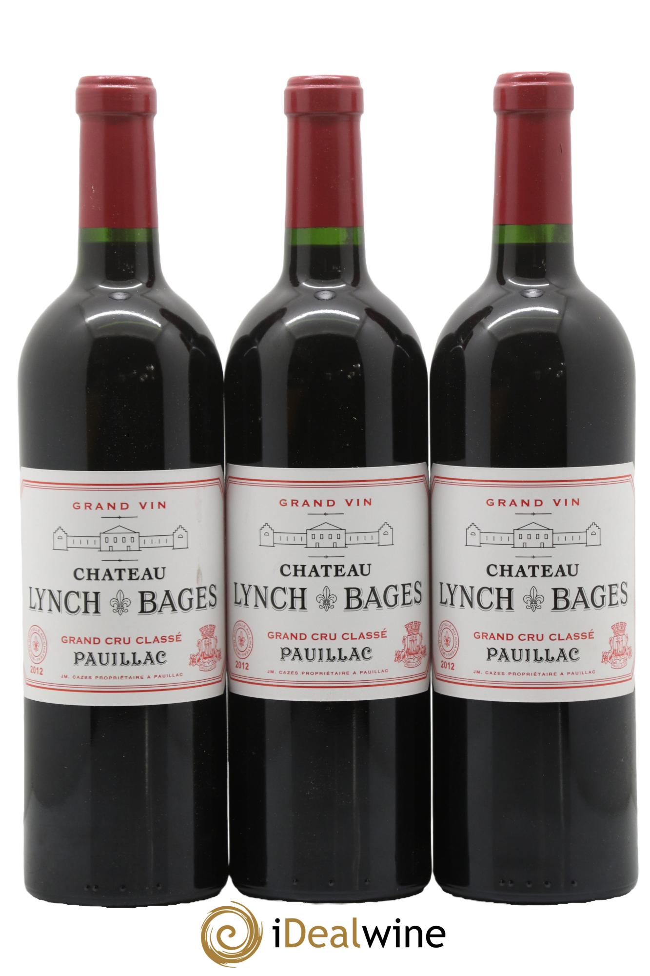 Château Lynch Bages 5ème Grand Cru Classé 2012 - Posten von 12 Flaschen - 3