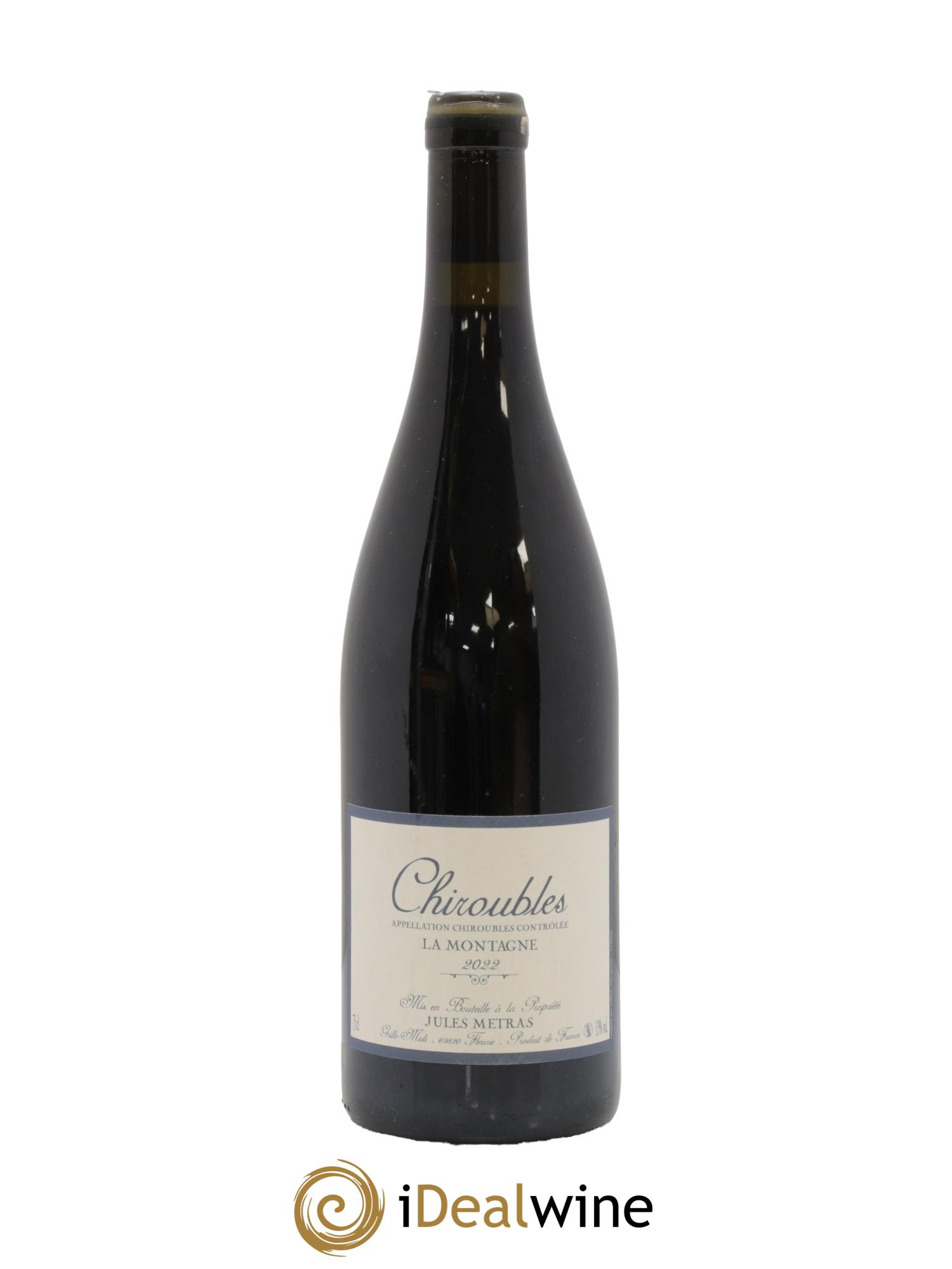 Chiroubles La Montagne Jules Métras (Domaine) 2022 - Lot de 1 bouteille - 0