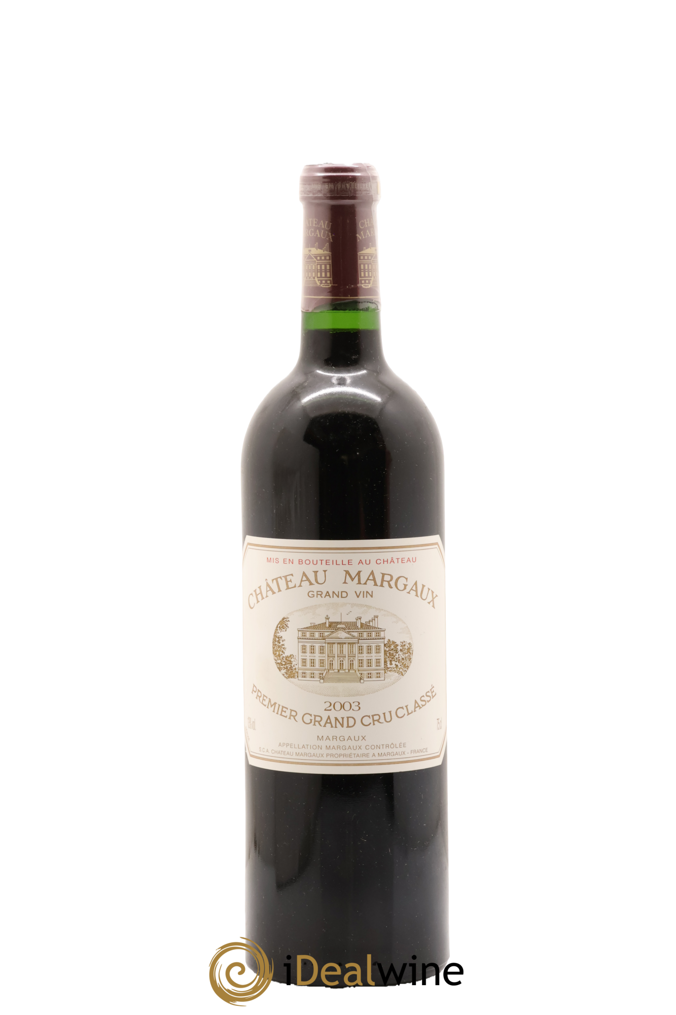 Château Margaux 1er Grand Cru Classé 2003 - Lot de 1 bouteille - 0