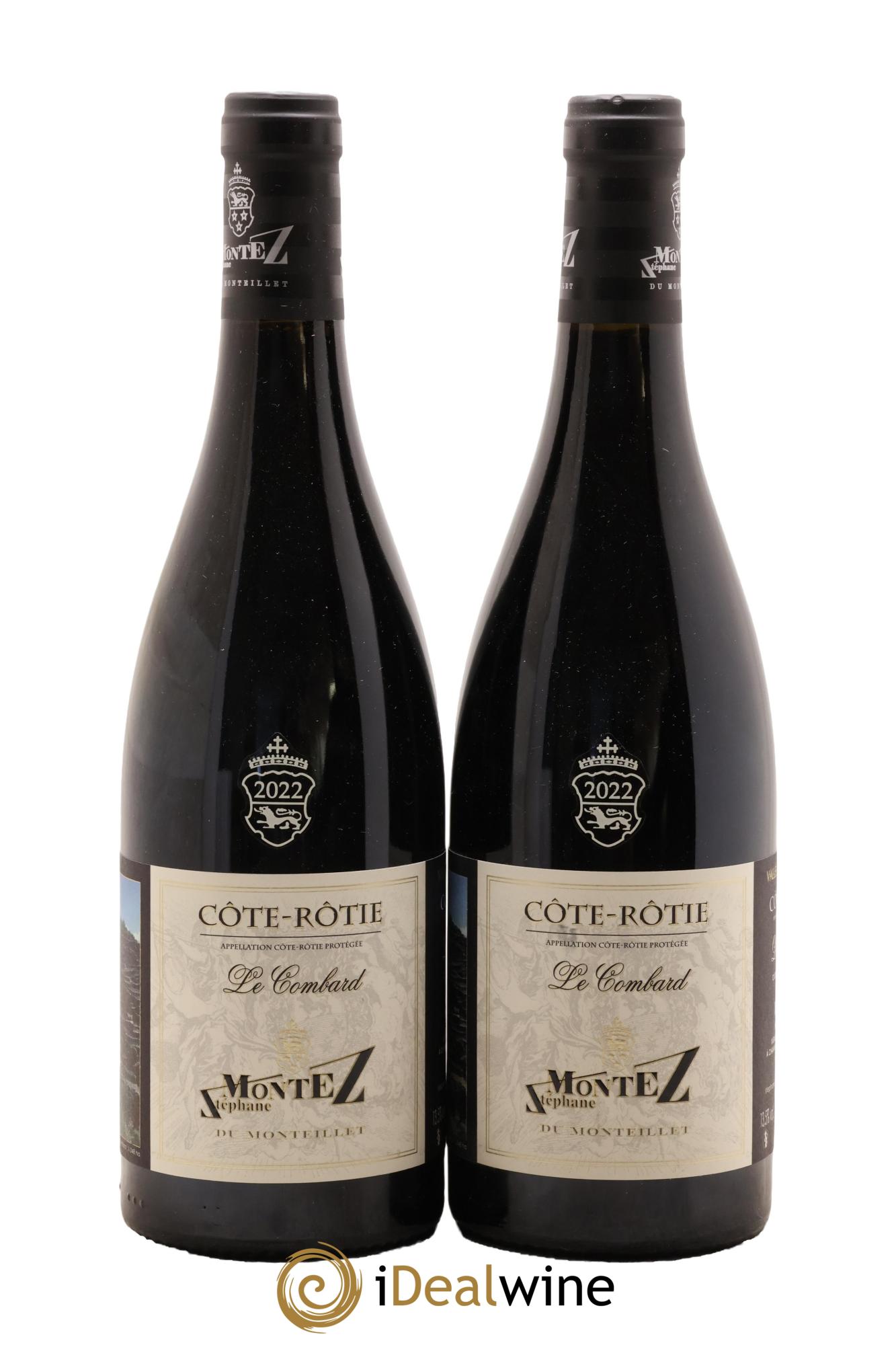 Côte-Rôtie Le Combard Domaine du Monteillet 2022 - Lot de 2 bouteilles - 0