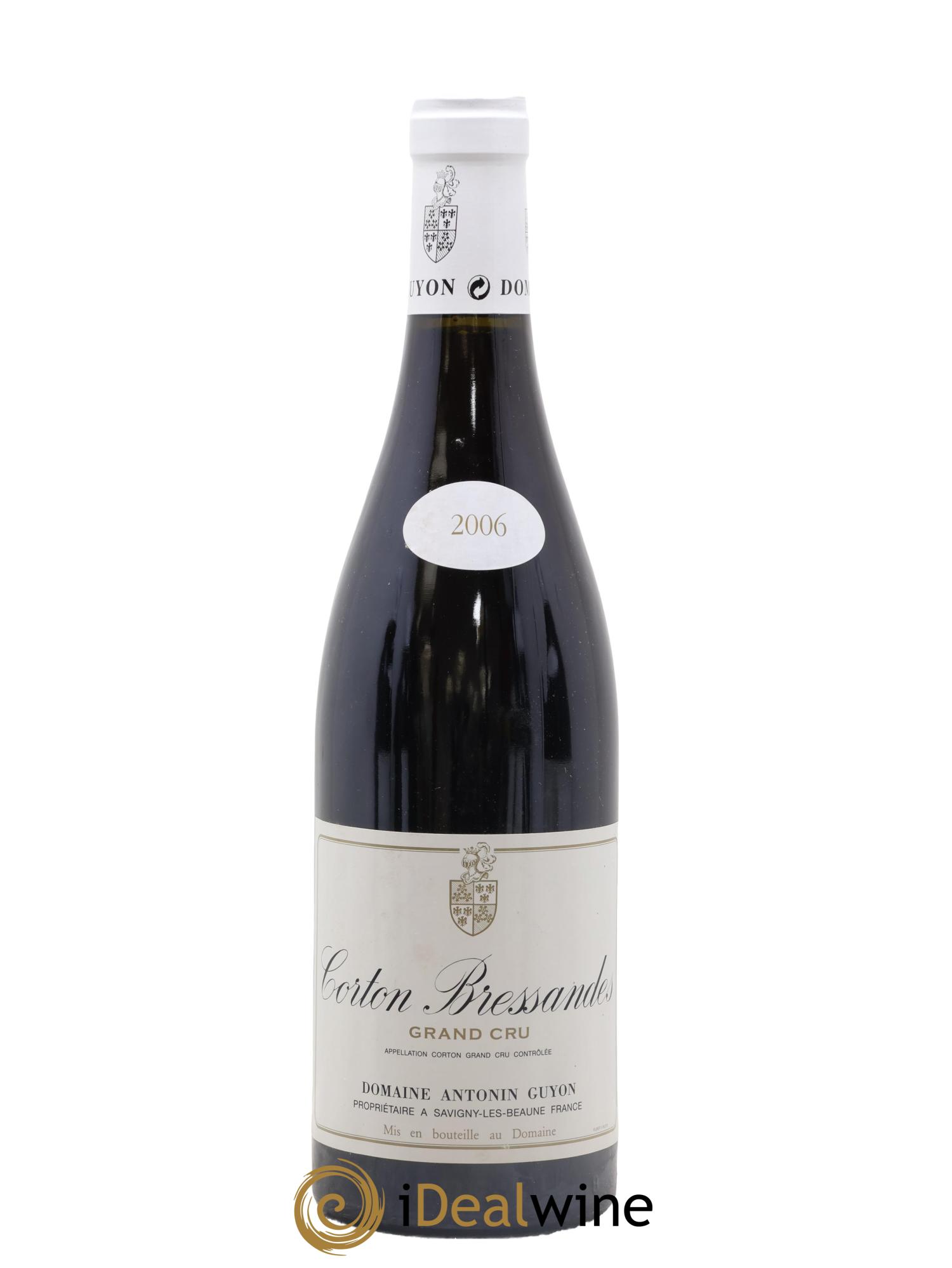 Corton Grand Cru Bressandes Antonin Guyon 2006 - Lot de 1 bouteille - 0