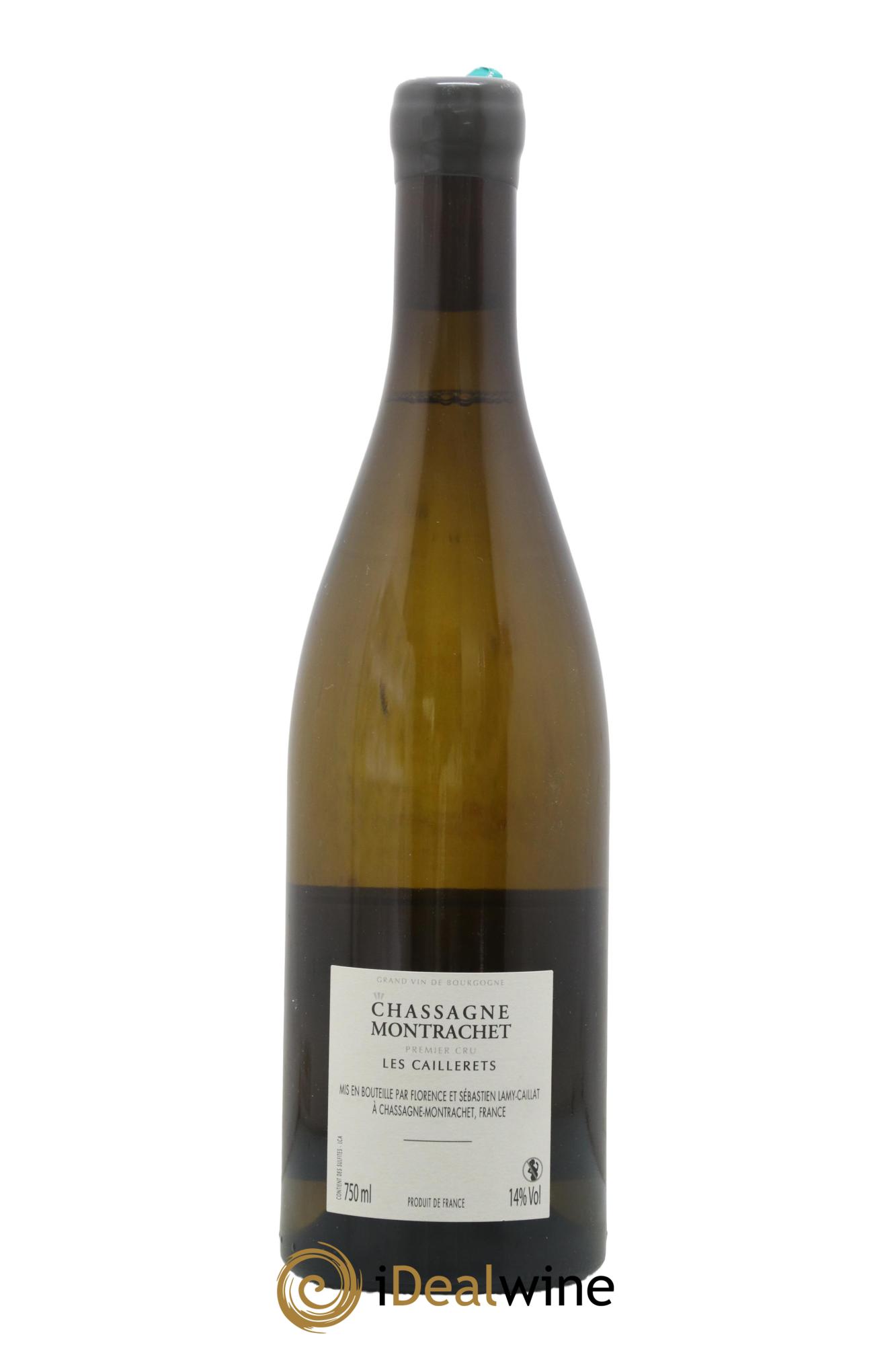 Chassagne-Montrachet 1er Cru Les Caillerets Lamy-Caillat (Domaine)  2019 - Lot of 1 bottle - 1