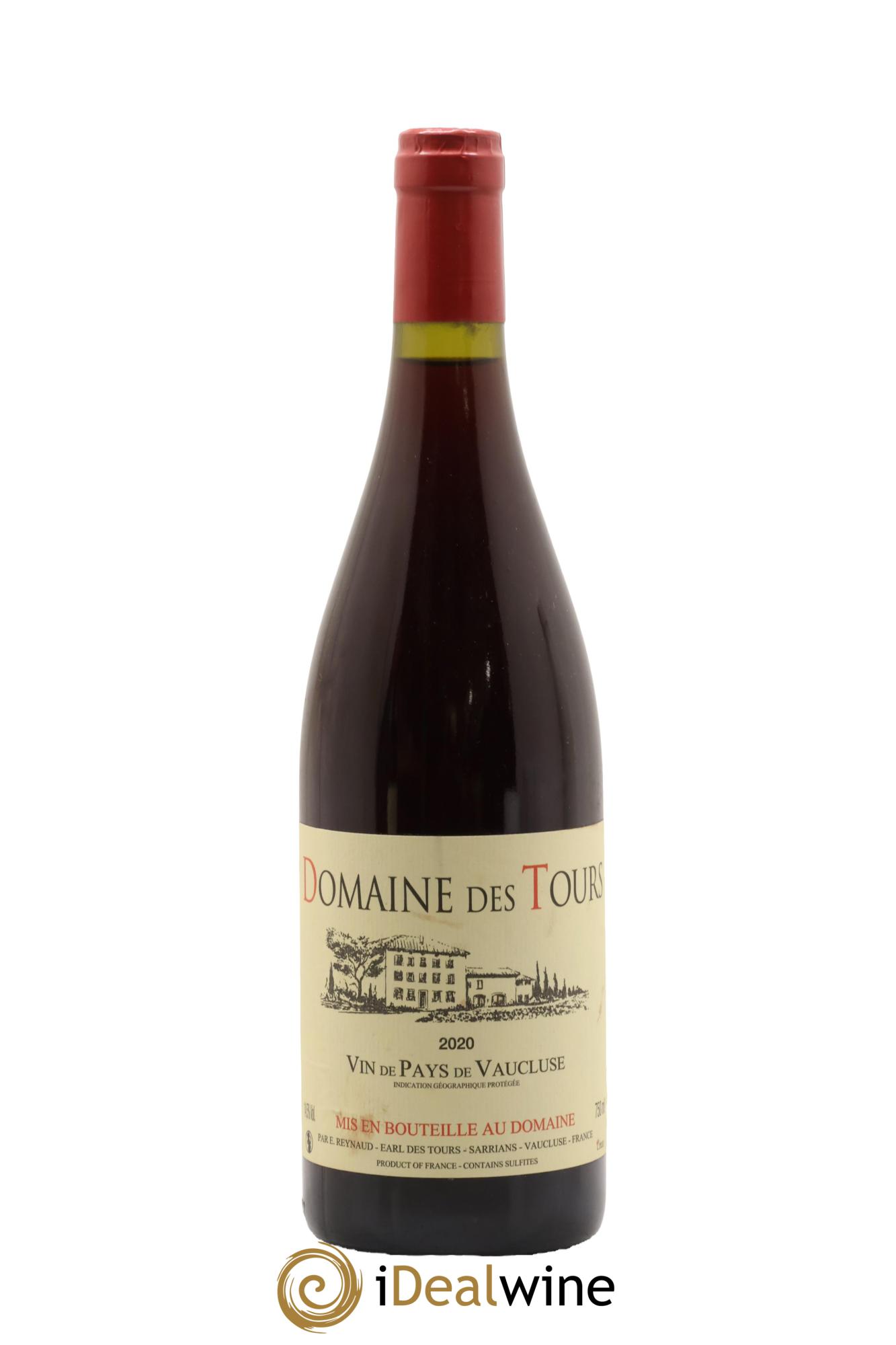 Vaucluse (Vin de Pays de Vaucluse) Domaine des Tours Emmanuel Reynaud 2020 - Lotto di 1 bottiglia - 0