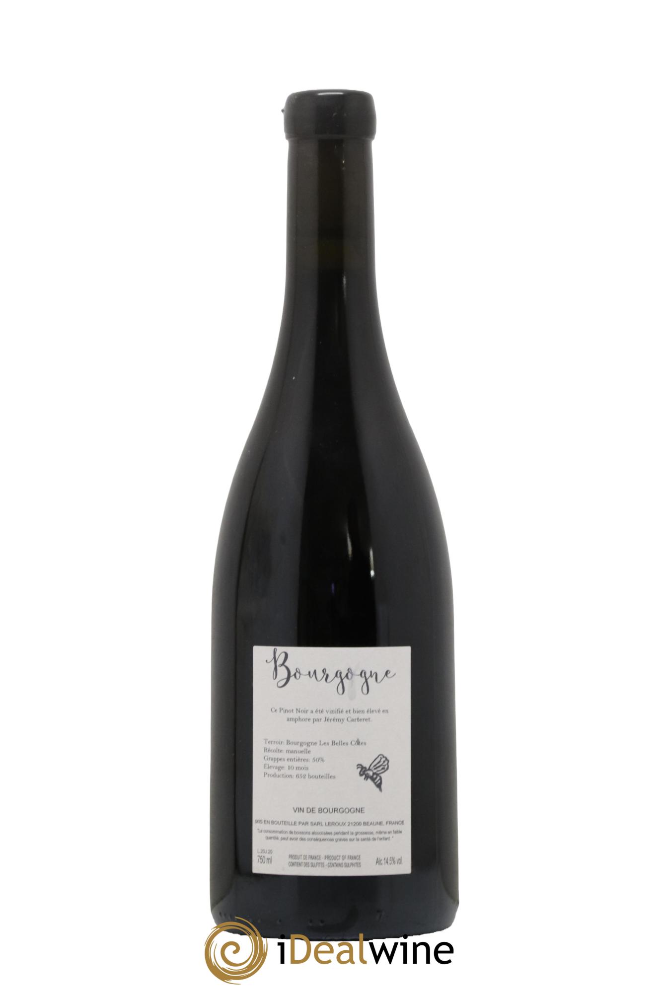 Bourgogne Jérémy Carteret 2020 - Lot de 1 bouteille - 1