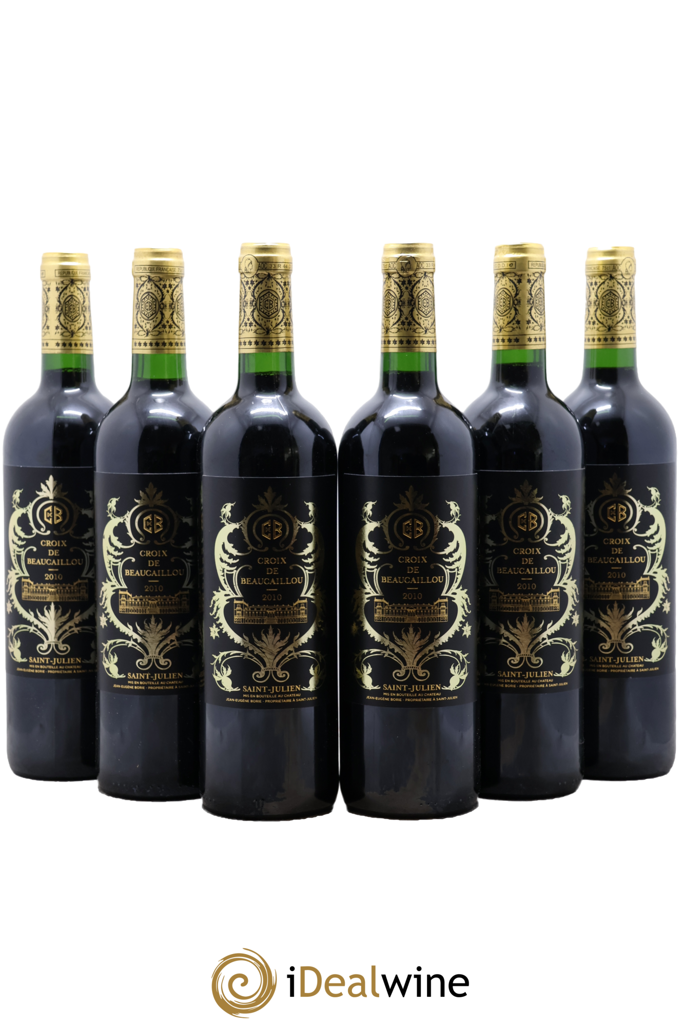 La Croix de Beaucaillou Second Vin 2010 - Lot de 6 bouteilles - 0