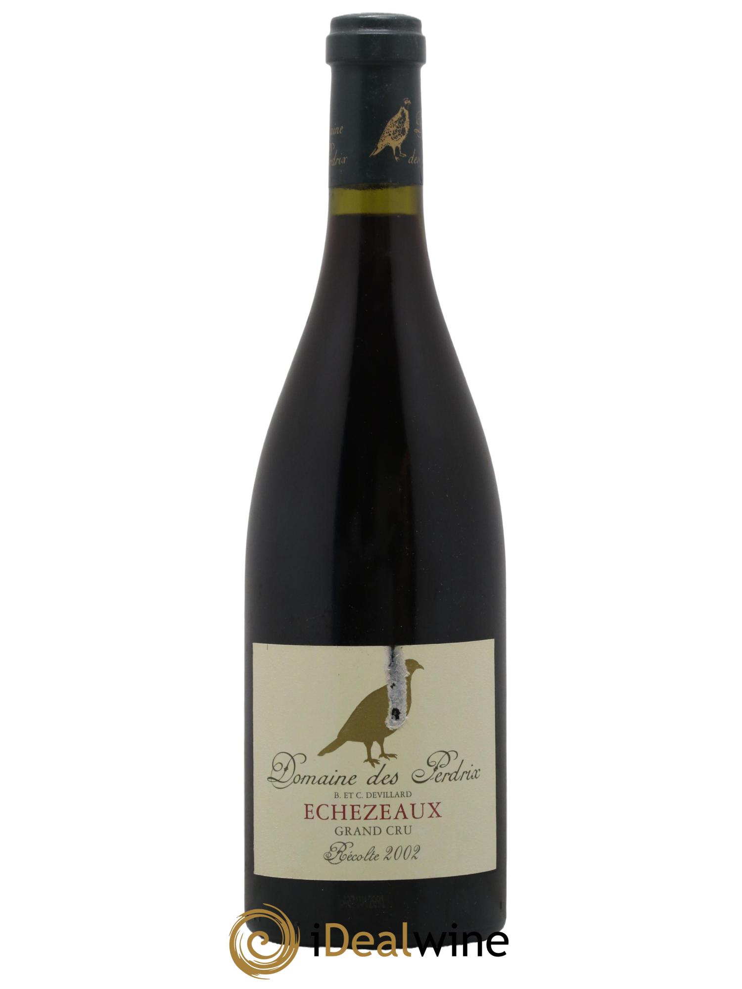 Echezeaux Grand Cru Perdrix (Domaine des) 2002 - Lot de 1 bouteille - 0