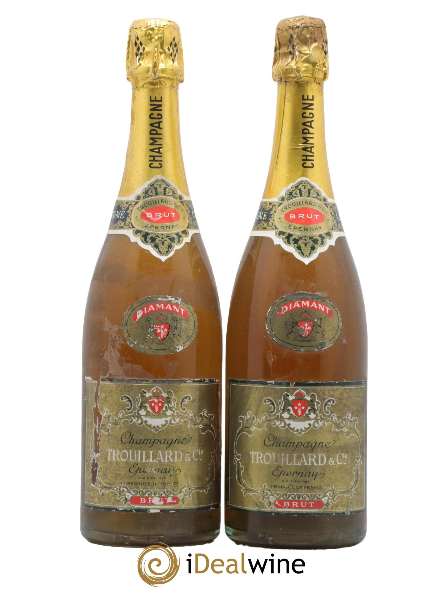 Champagne Diamant Trouillard - Lot de 2 bouteilles - 0