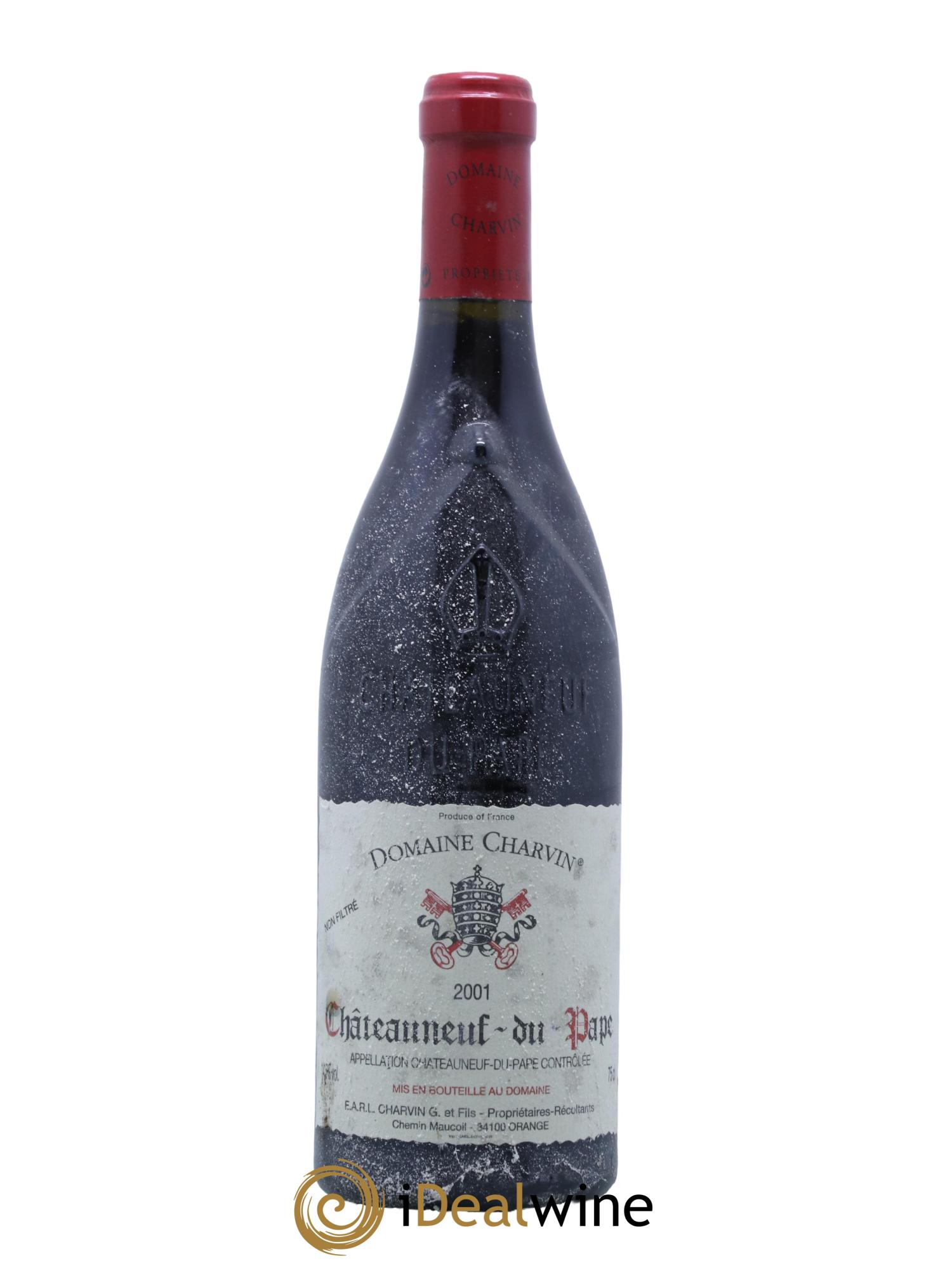 Châteauneuf-du-Pape Charvin (Domaine) 2001 - Lot de 1 bouteille - 0
