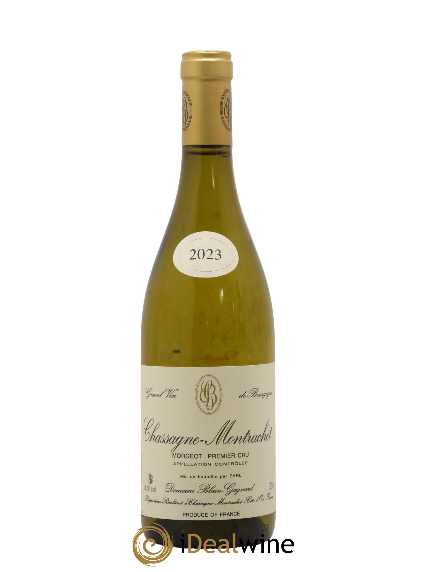 Chassagne-Montrachet 1er Cru Morgeot Blain-Gagnard (Domaine) 2023 - Lot de 1 bouteille - 0