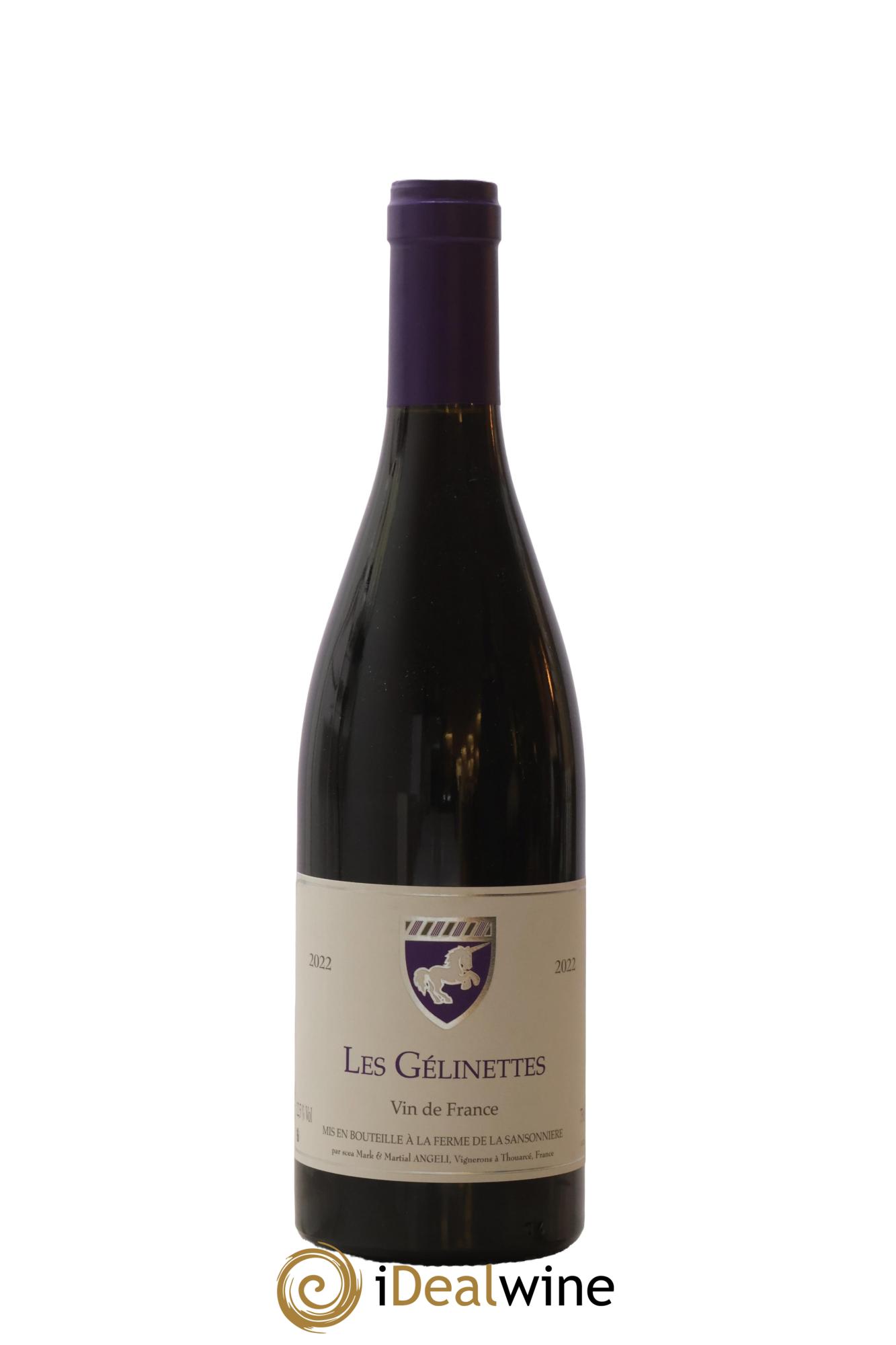 Vin de France Les Gélinettes Mark Angeli (Domaine) - Ferme de la Sansonnière 2022 - Lotto di 1 bottiglia - 0