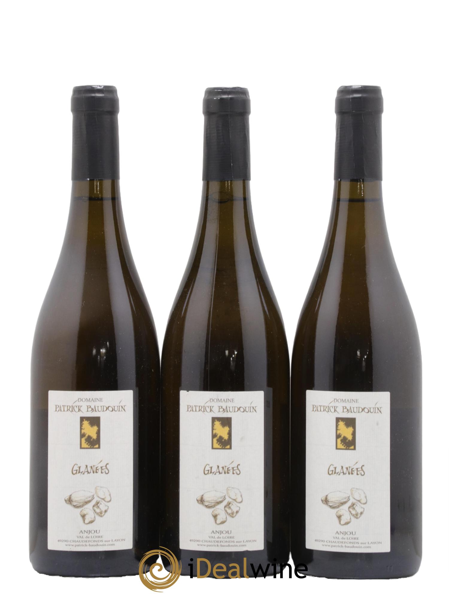 Anjou Les Glanées Patrick Baudouin 2016 - Lot of 3 bottles - 0