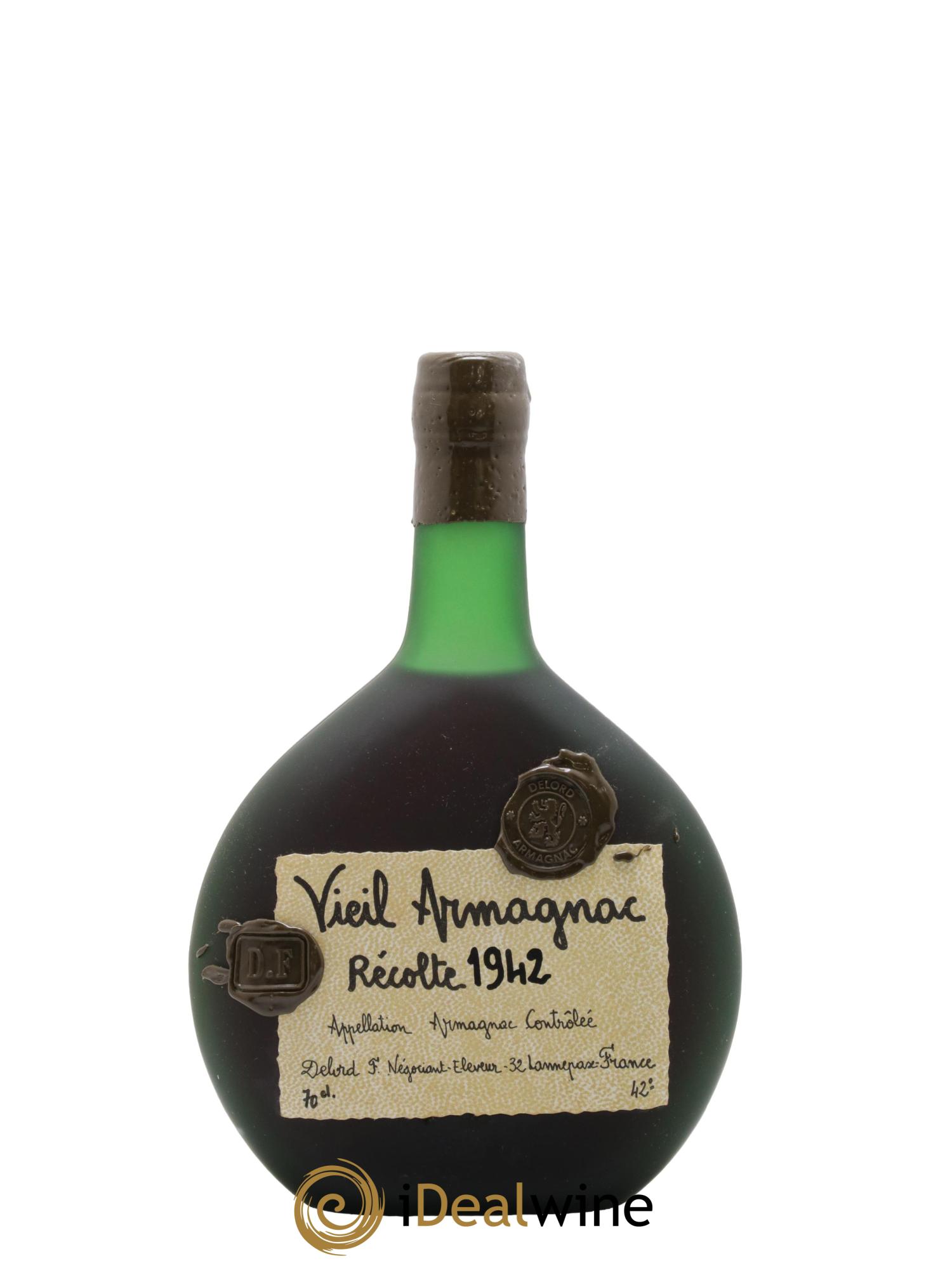 Armagnac Vieil Armagnac Delord 1942 - Lotto di 1 bottiglia - 1