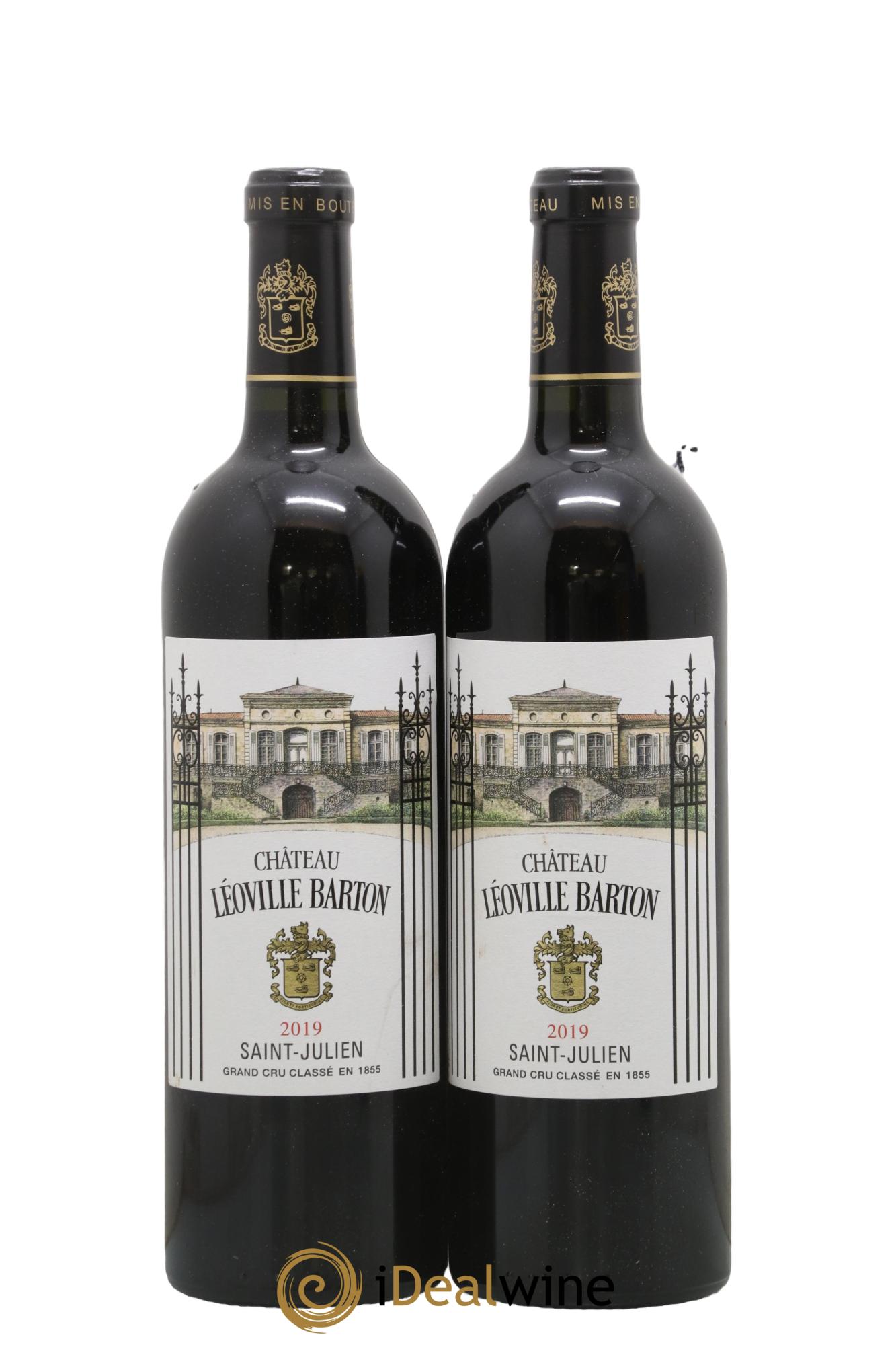 Château Léoville Barton 2ème Grand Cru Classé 2019 - Lot de 2 bouteilles - 0