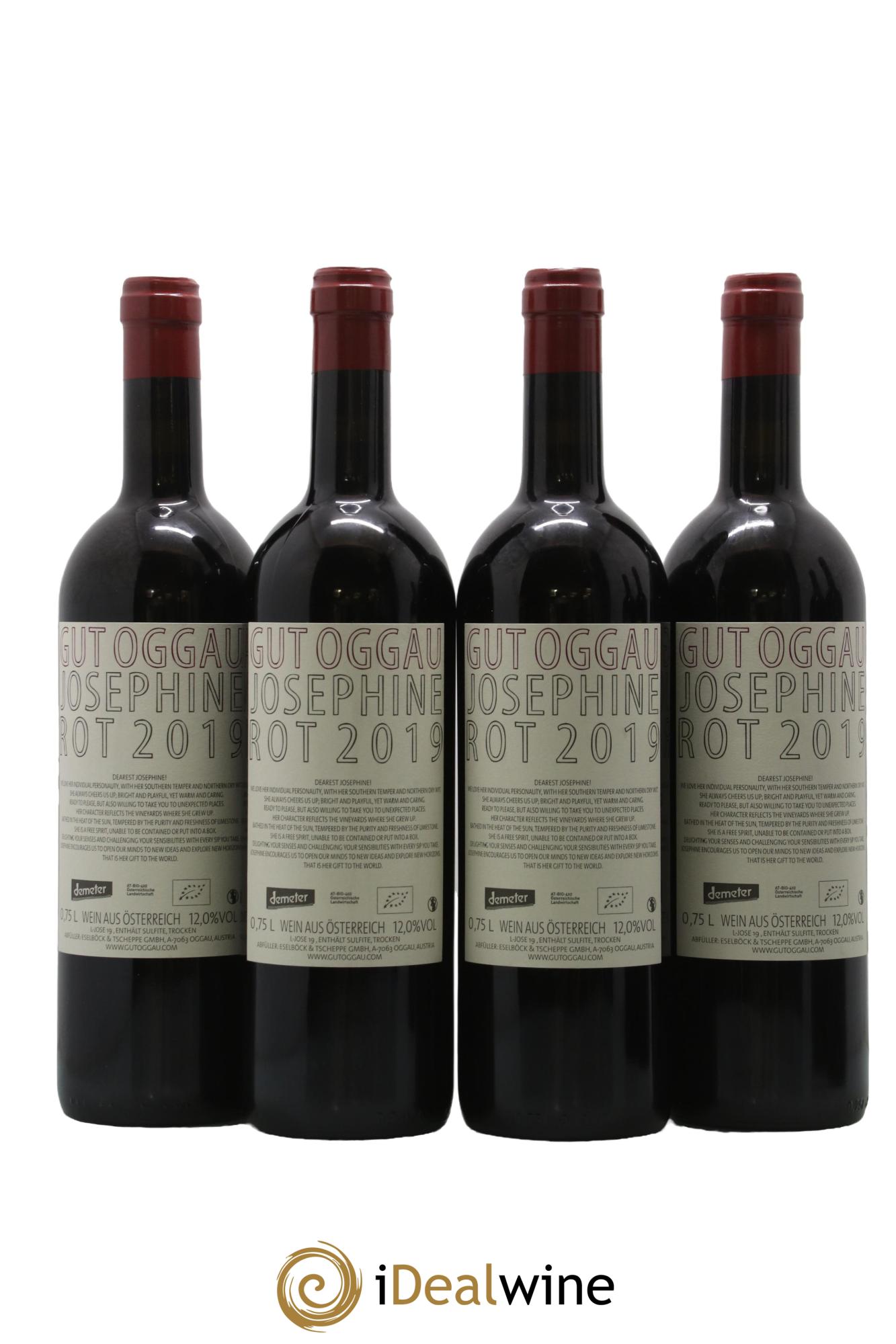 Autriche Burgenland Josephine Gut Oggau 2019 - Posten von 4 Flaschen - 1