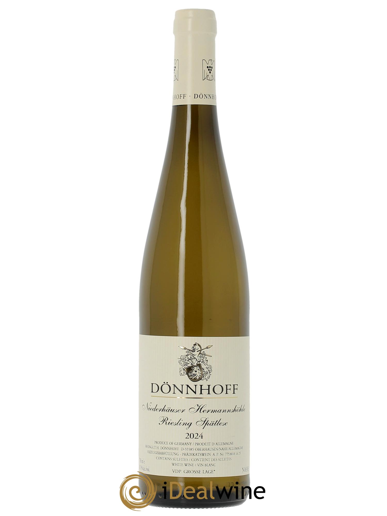 Riesling Donnhoff Niederhauser Hermannshohle Spatlese 2024 - Posten von 1 Flasche - 0