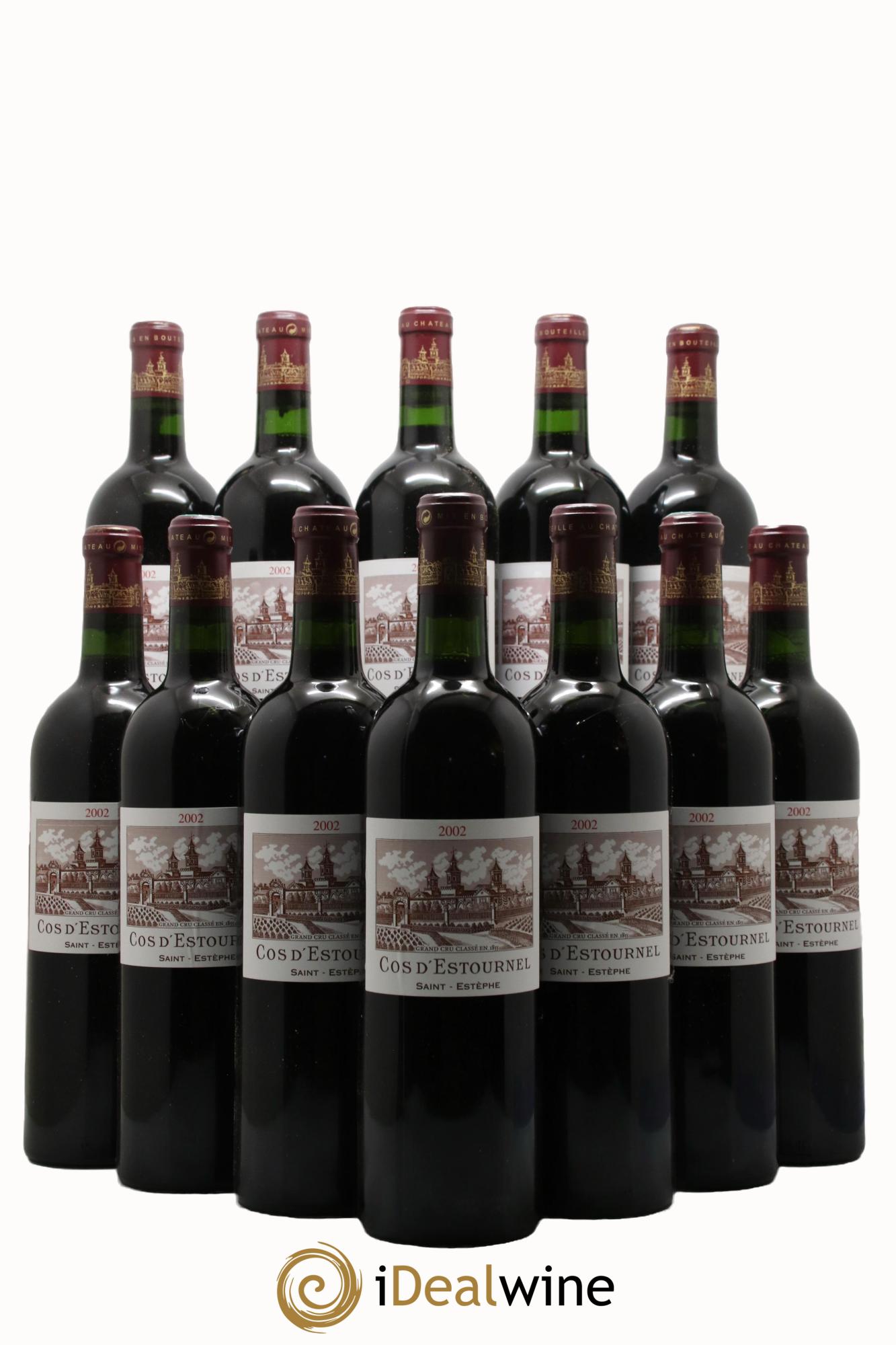 Cos d'Estournel 2ème Grand Cru Classé 2002 - Lot of 12 bottles - 0