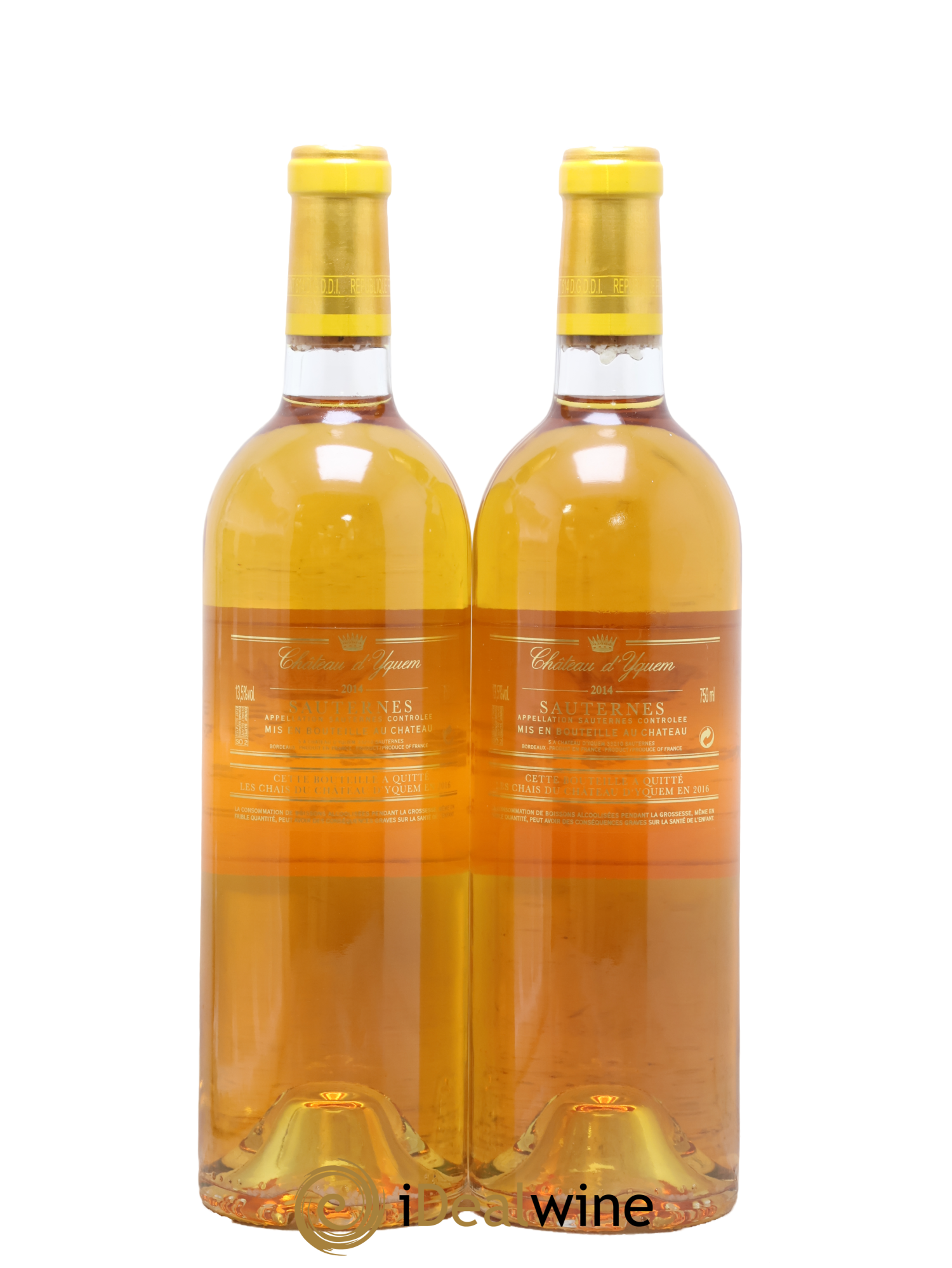 Château d' Yquem 1er Cru Classé Supérieur 2014 - Lot de 2 bouteilles - 1