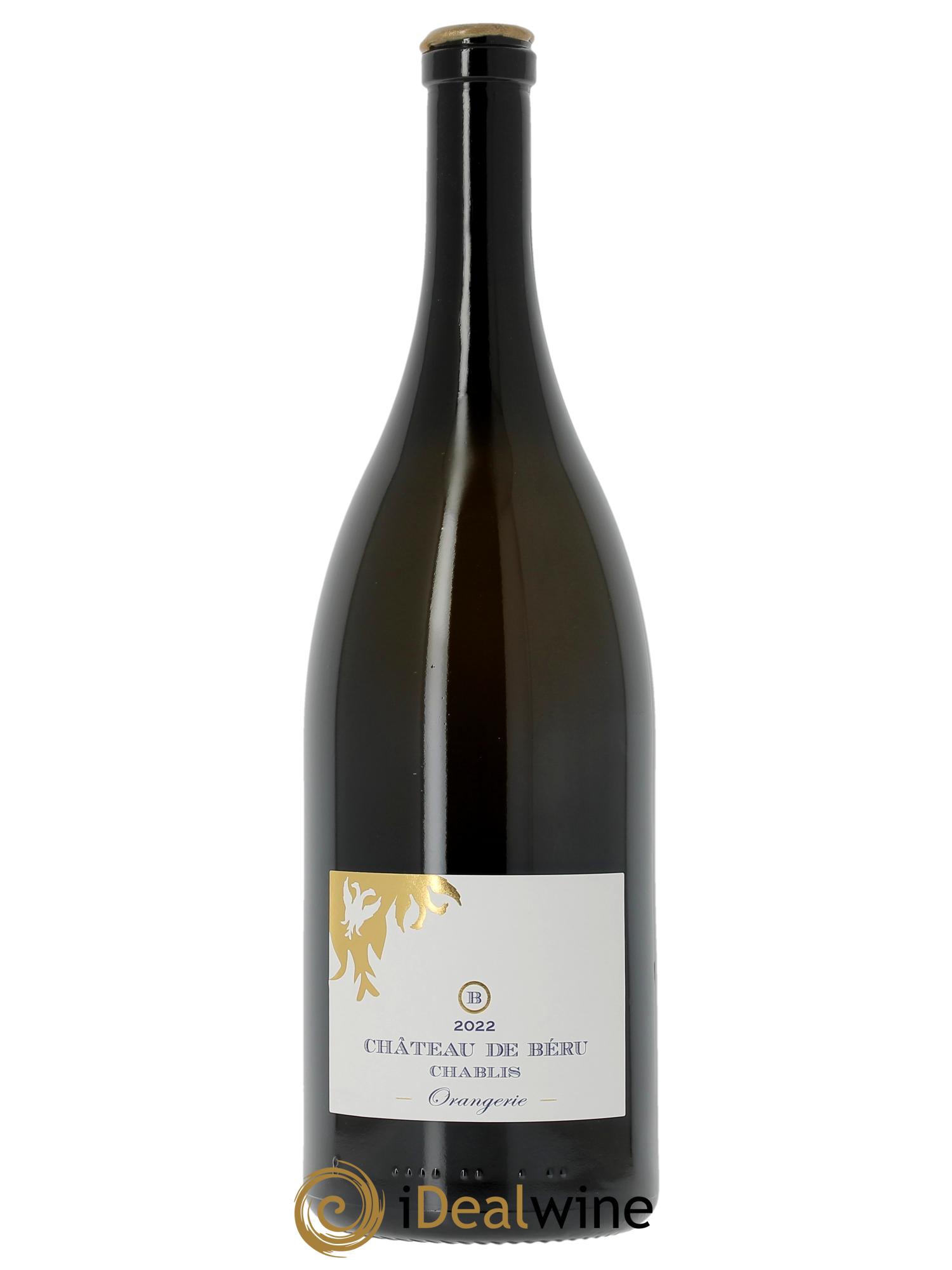 Chablis  Orangerie  Château de Béru  2022 - Posten von 1 Magnum - 0