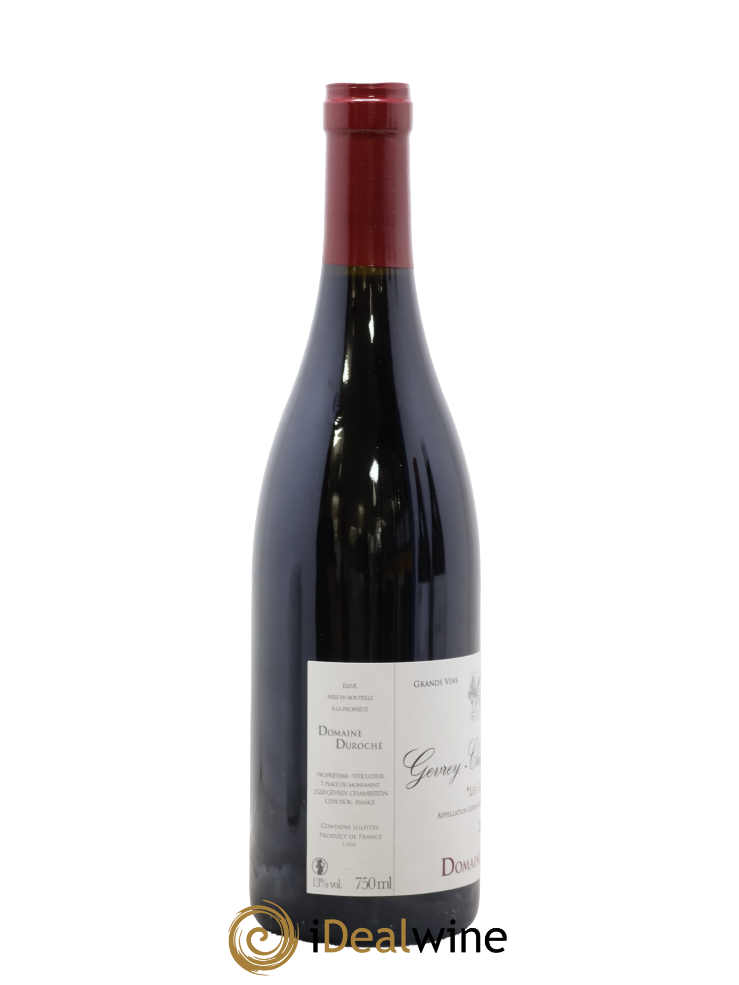 Gevrey-Chambertin 1er Cru Les Cazetiers Duroché (Domaine) 2015 - Lote de 1 botella - 1