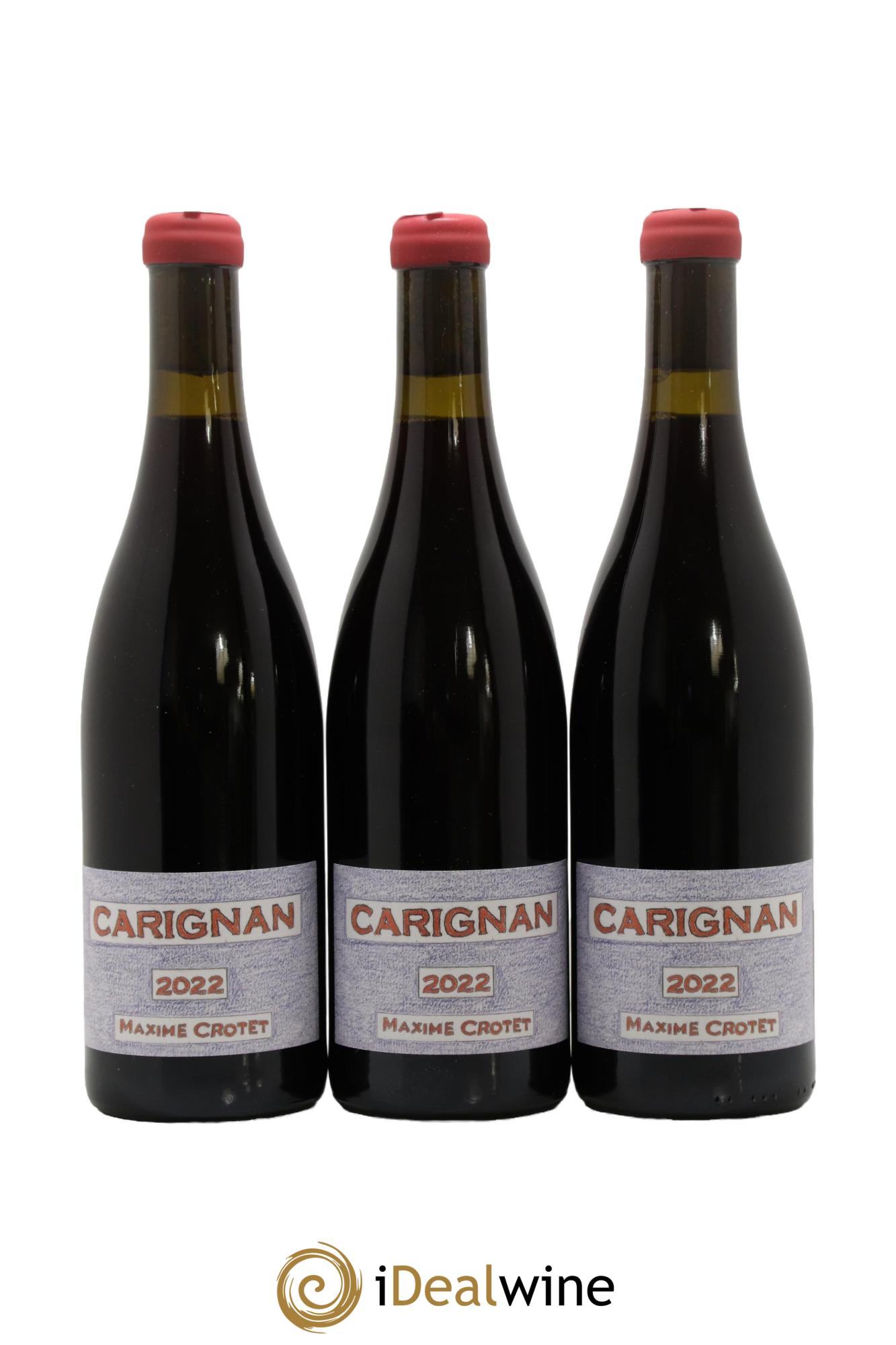 Vin de France Carignan Maxime Crotet 2022 - Lotto di 3 bottiglie - 0