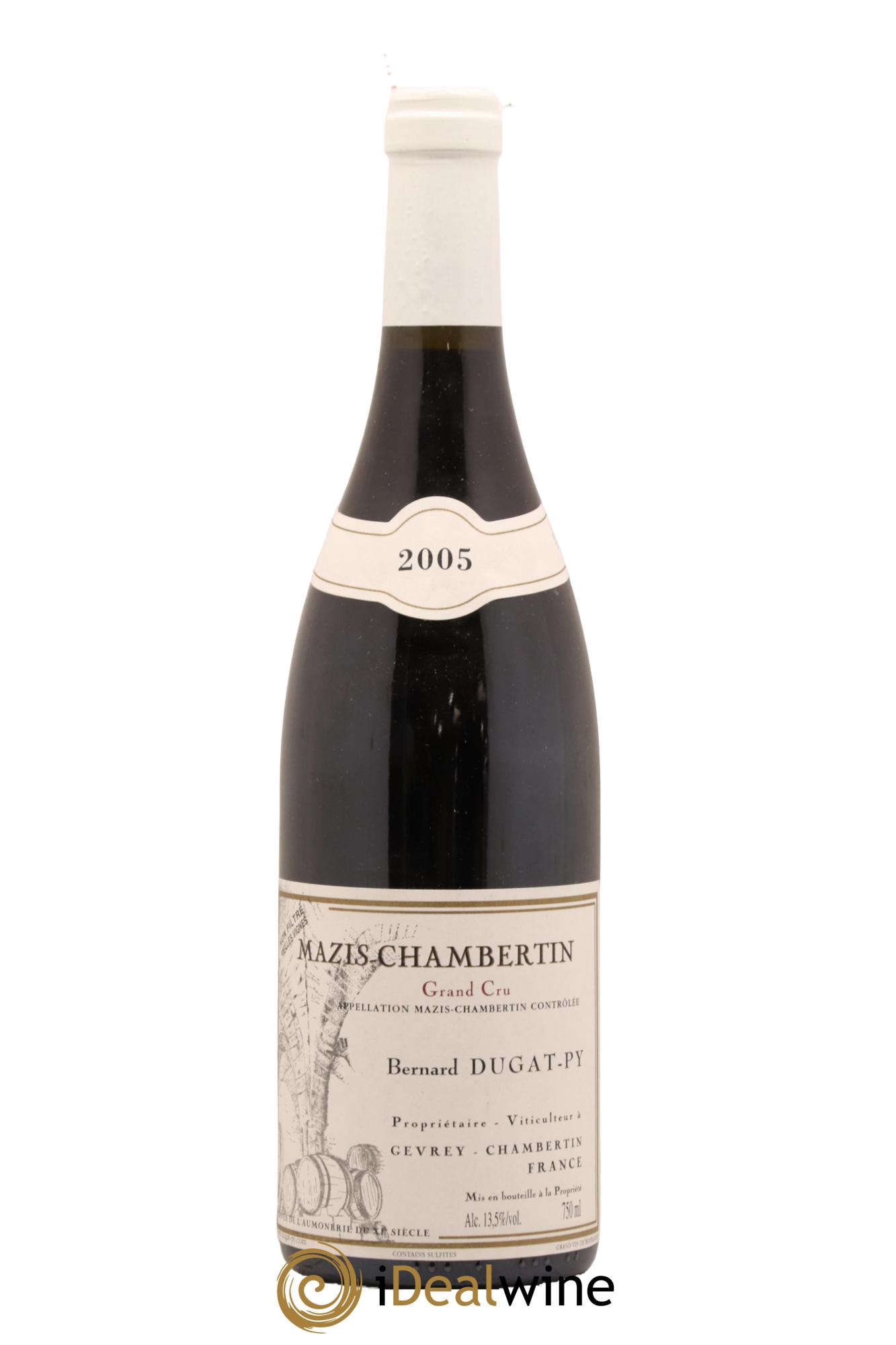 Mazis-Chambertin Grand Cru Vieilles Vignes Dugat-Py 2005 - Lotto di 1 bottiglia - 0