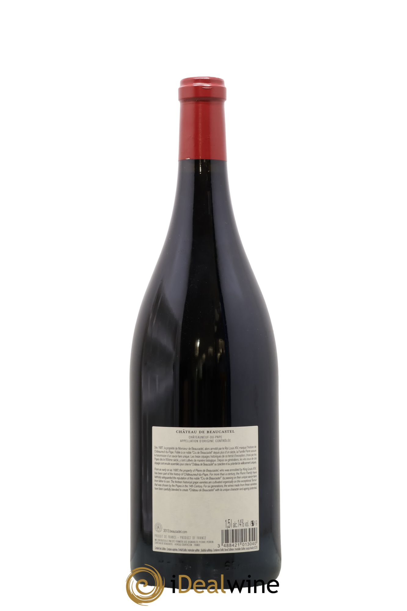 Châteauneuf-du-Pape Château de Beaucastel Famille Perrin 2013 - Lot de 1 magnum - 1
