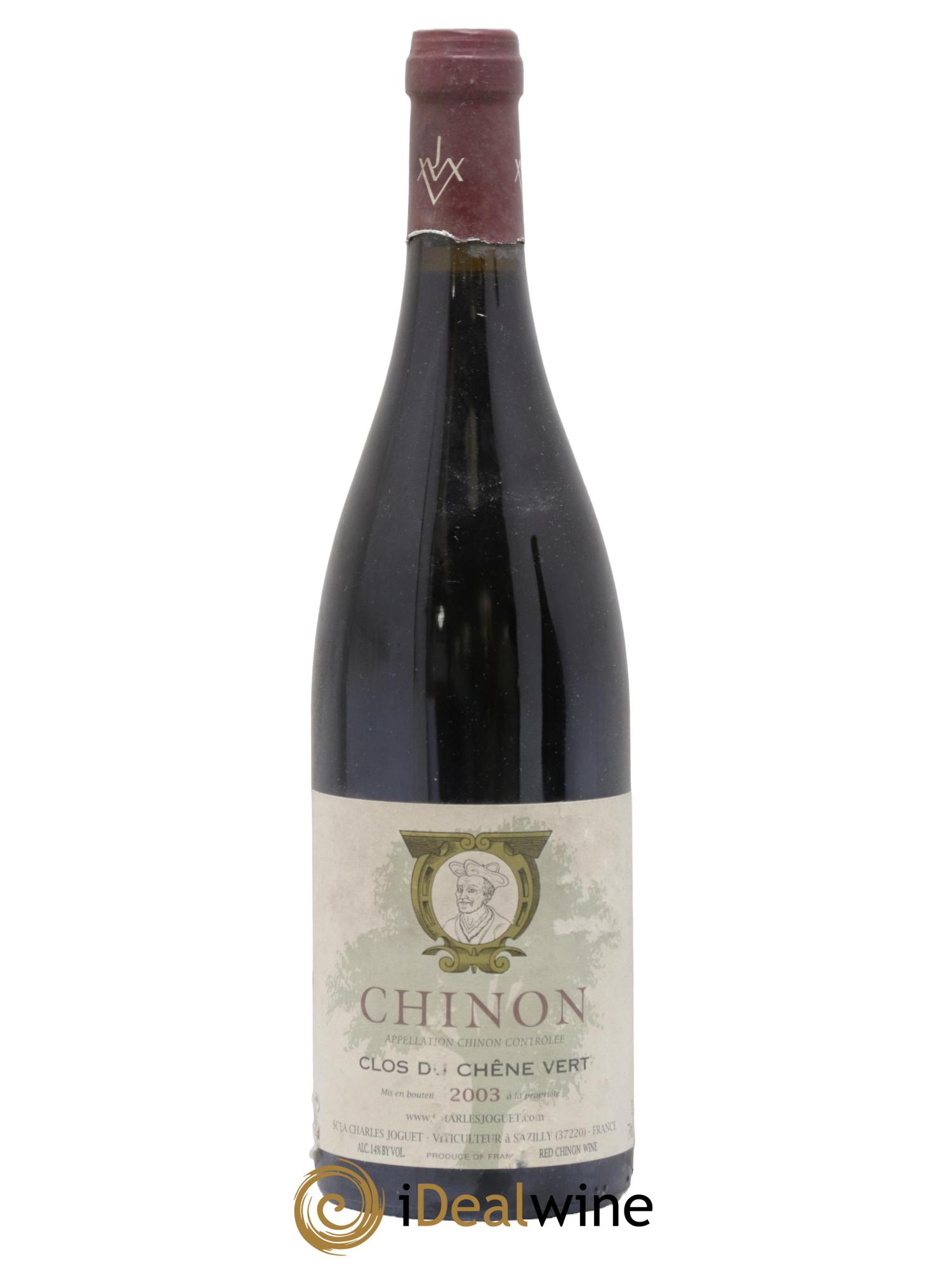 Chinon Clos du Chêne Vert Charles Joguet 2003 - Lot de 1 bouteille - 0