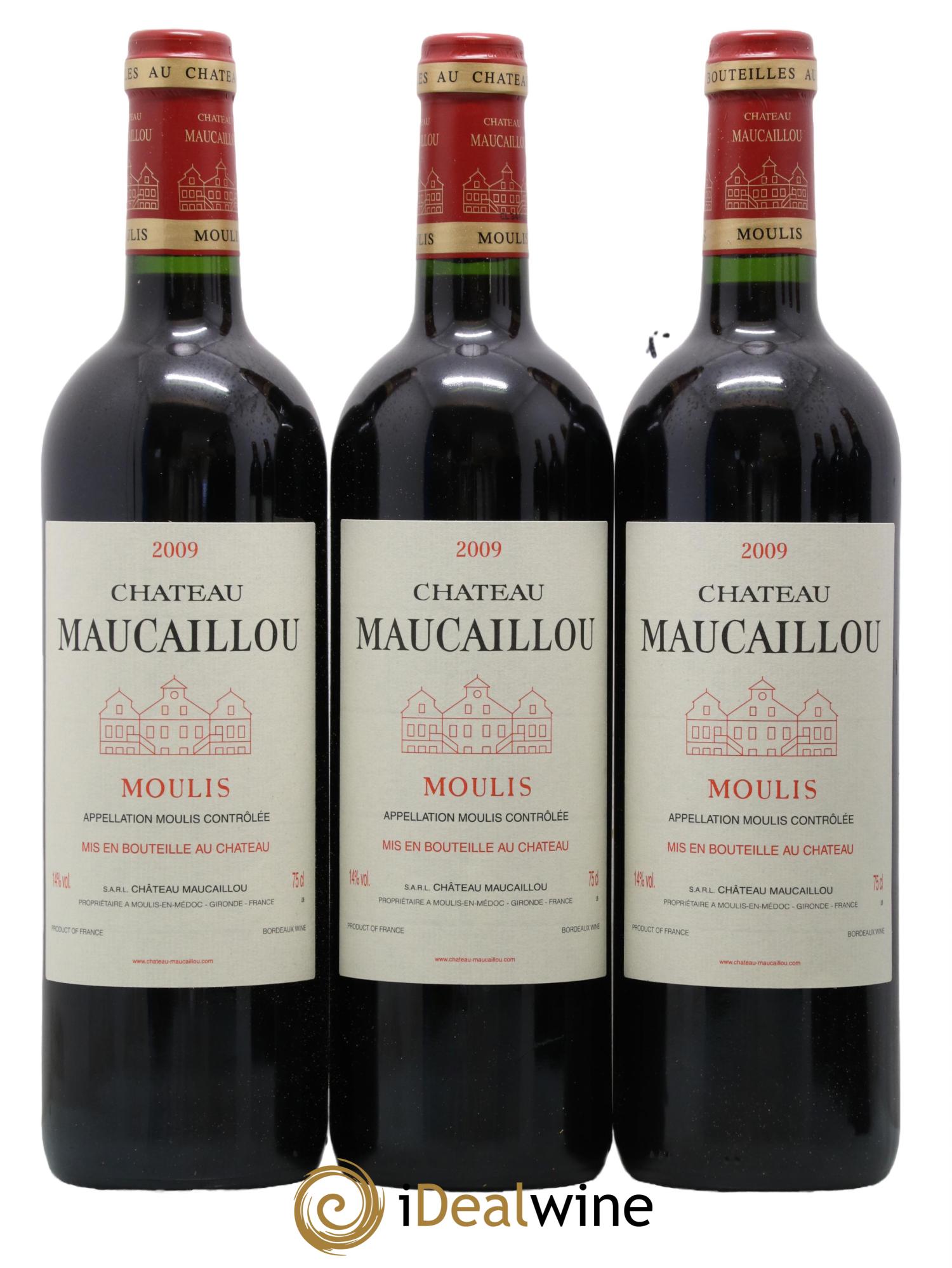 Château Maucaillou 2009 - Lot de 6 bouteilles - 1