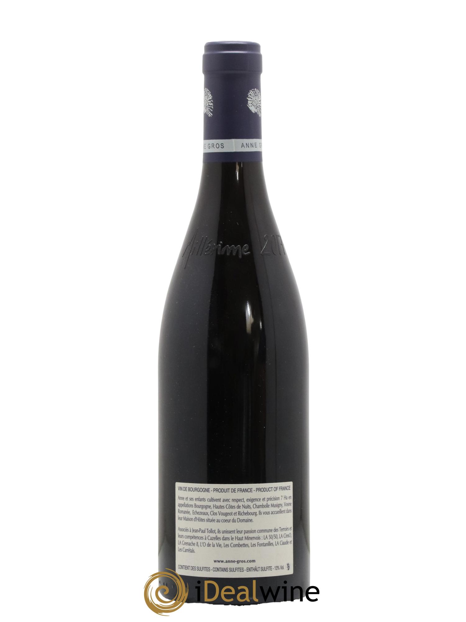 Clos de Vougeot Grand Cru Le Grand Maupertui Anne Gros 2017 - Posten von 1 Flasche - 1