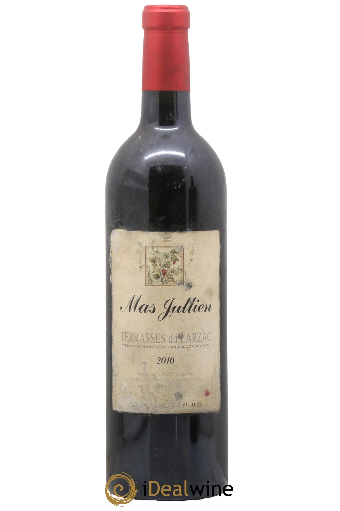 Terrasses du Larzac Mas Jullien Olivier Jullien 2010 - Lot de 1 bouteille - 0