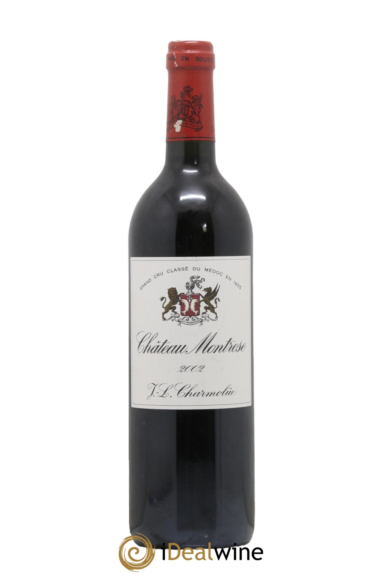 Château Montrose 2ème Grand Cru Classé 2002 - Lot de 1 bouteille - 0