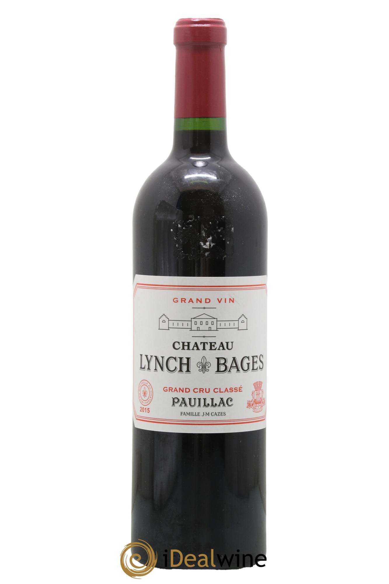 Château Lynch Bages 5ème Grand Cru Classé 2015 - Lot de 1 bouteille - 0