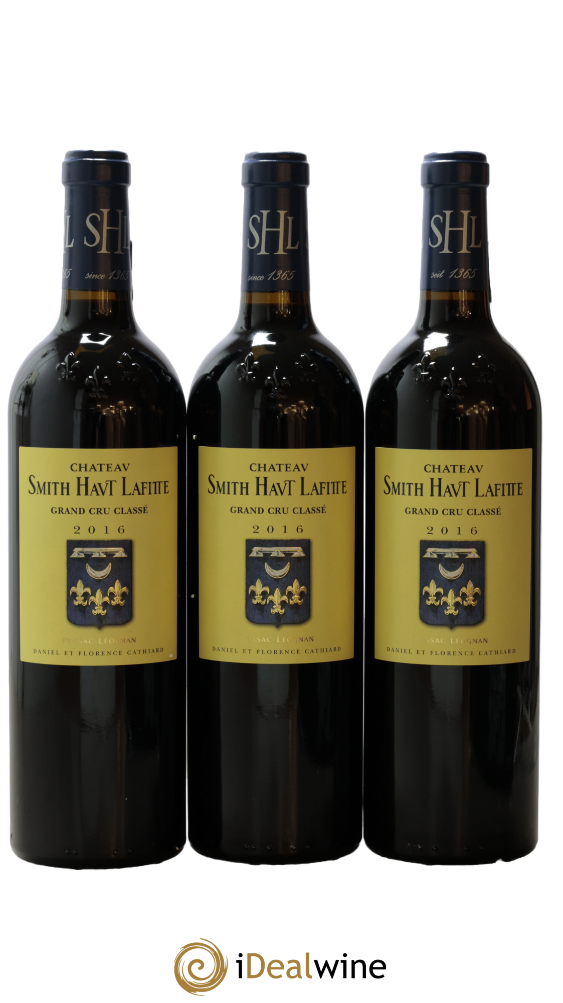 Château Smith Haut Lafitte Cru Classé de Graves 2016 - Lotto di 3 bottiglie - 0