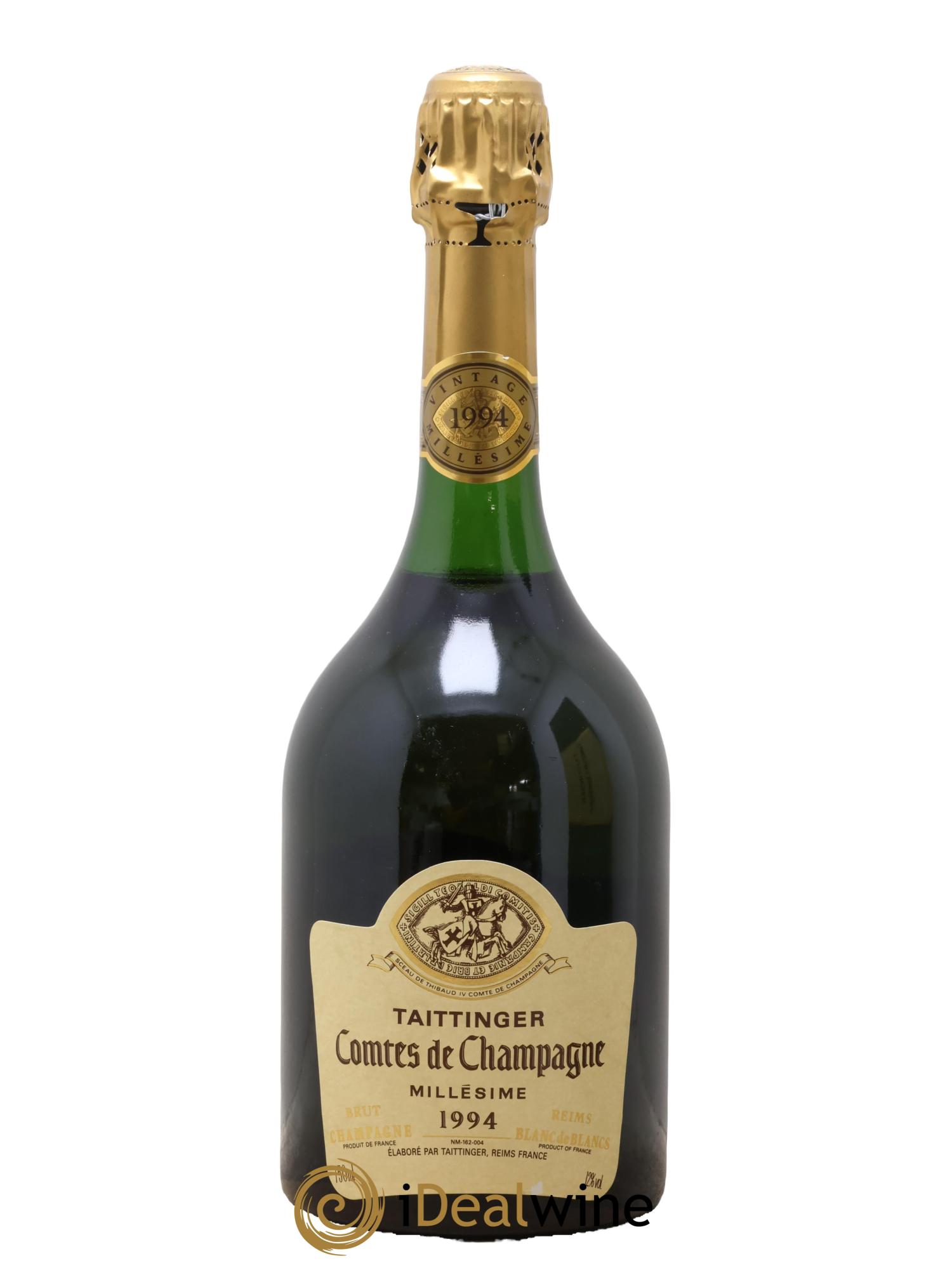 Comtes de Champagne Taittinger 1994 - Lot de 1 bouteille - 1